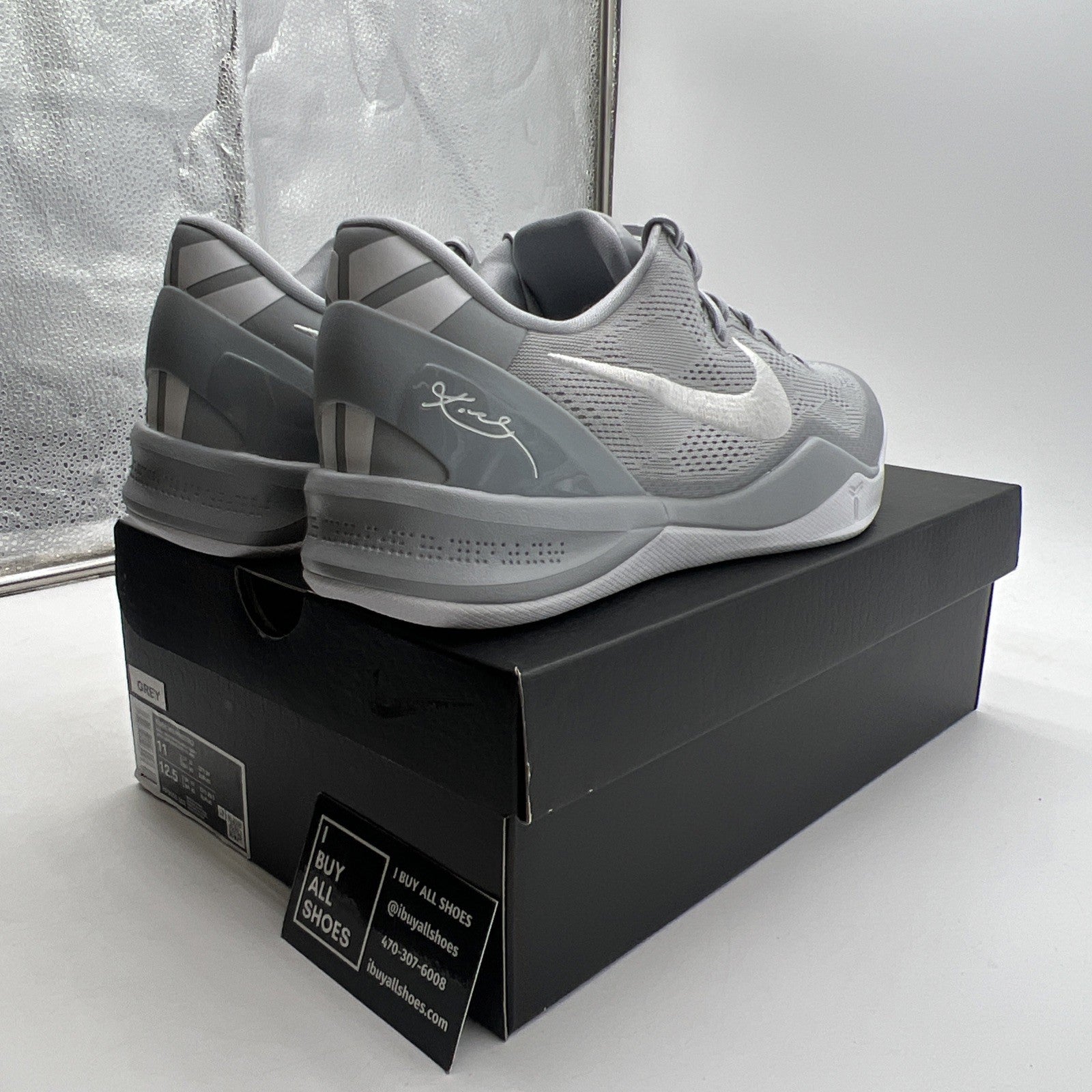 Size 11 - Nike Kobe 8 Protro Wolf Grey (HF9550-002)