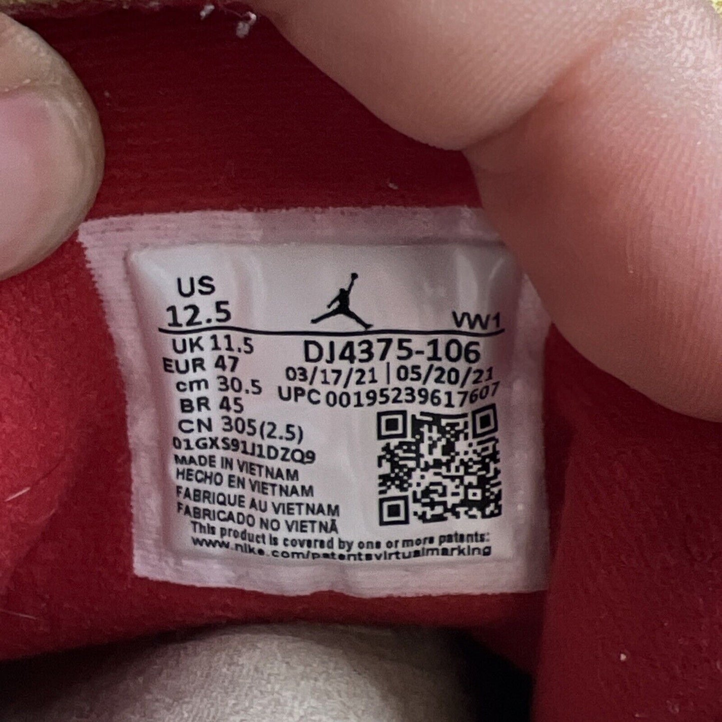 Size 12.5 - Air Jordan 2 Retro Low SP Off-White Varsity Red (DJ4375-106)