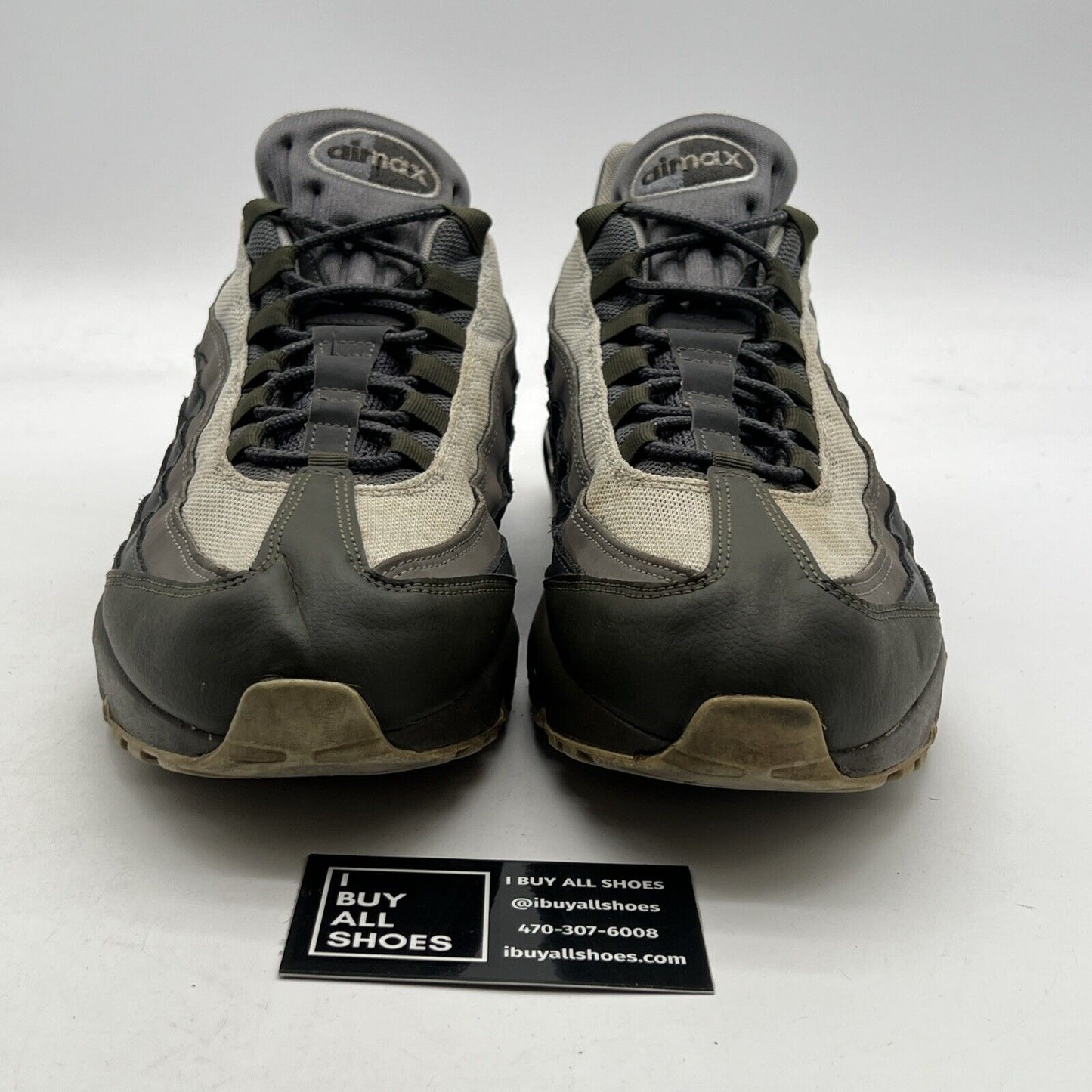 Size 13 - Nike Air Max 95 Essential Cargo Khaki (749766-302)