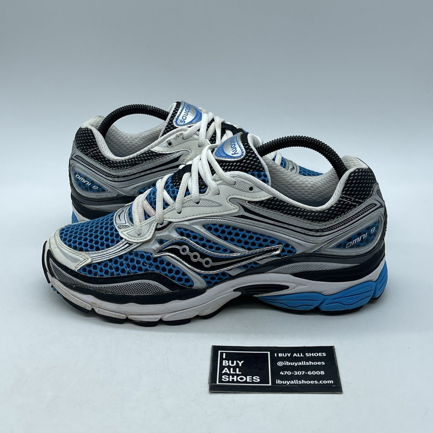 Size 10 - Saucony Progrid Omni 9 OG Royal Silver (S70739-4)