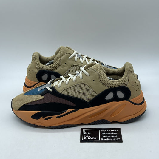 Size 12.5 - adidas Yeezy Boost 700 Enflame Amber Suede Leather (GW0297)