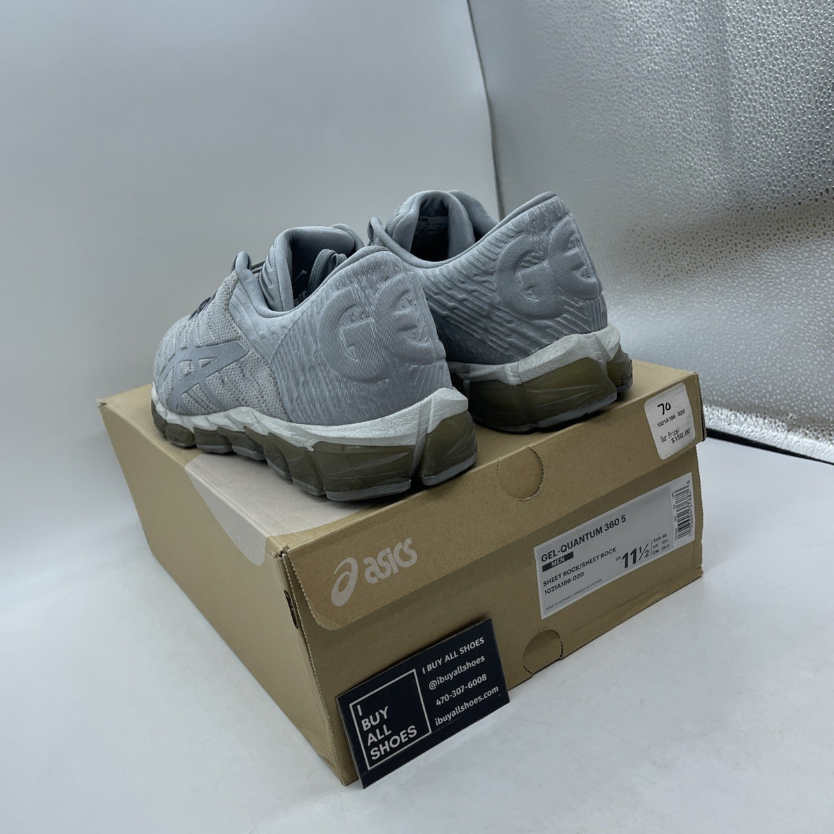 Size 11.5 - Asics Gel Quantum 360 5 Sheet Rock (18051462253)