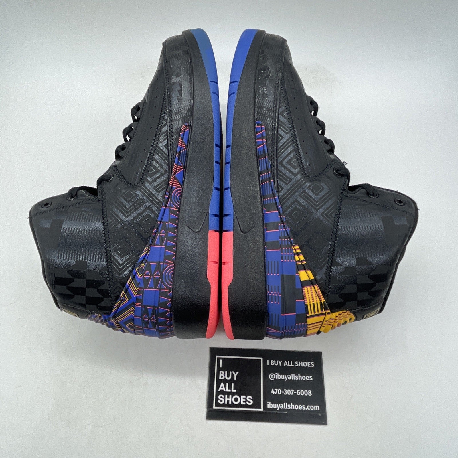 Size 6.5Y - NIKE KIDS AIR JORDAN 2 RETRO BHM (CI2972-007)