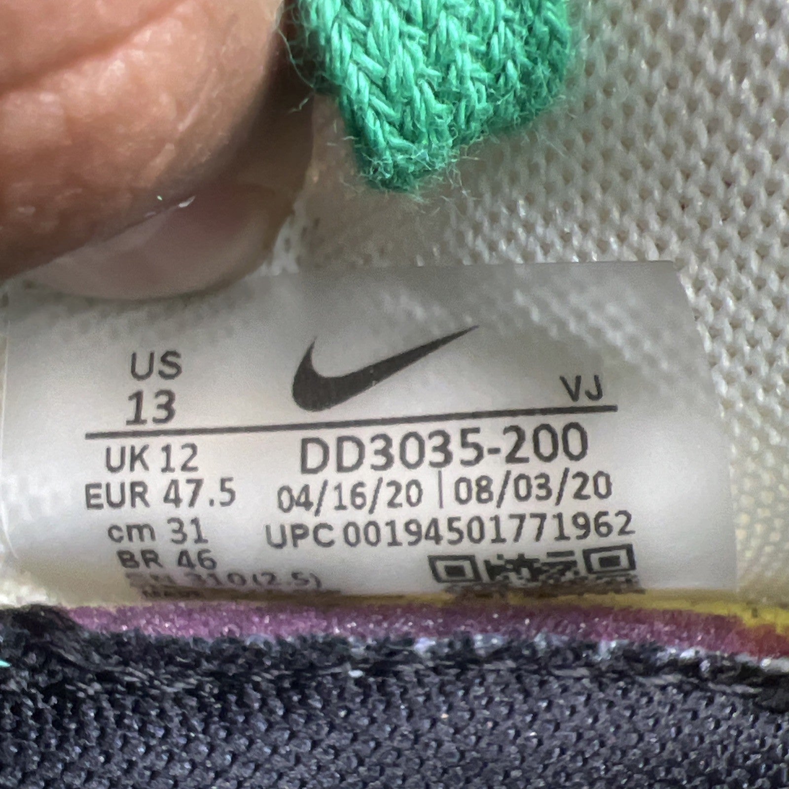 Size 13 - Nike sacai x VaporWaffle SP Villain Red (DD3035-200)