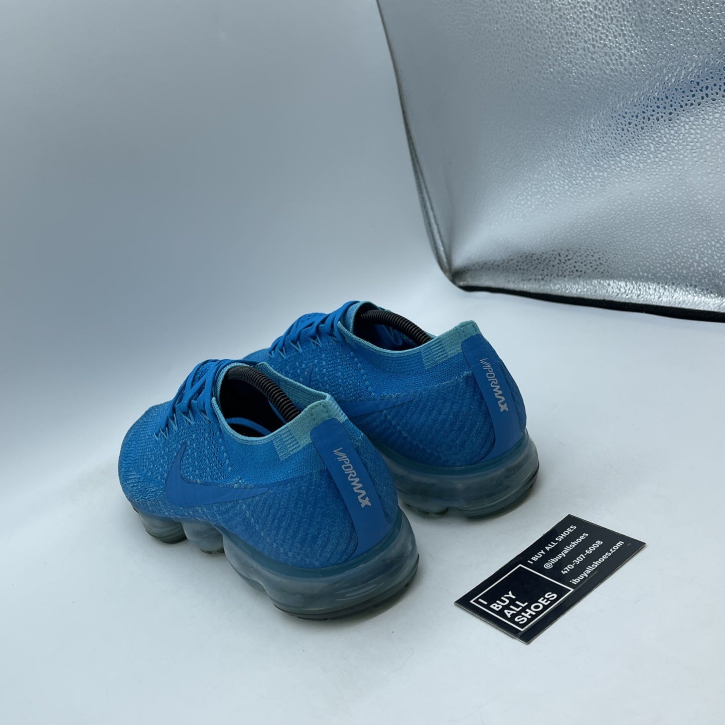 Size 12 - Nike Air VaporMax Flyknit Blue Orbit (849558-402)