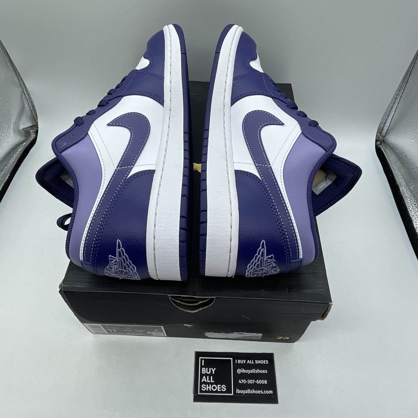 Size 11 - Air Jordan 1 Low Sky J Purple (553558-515)