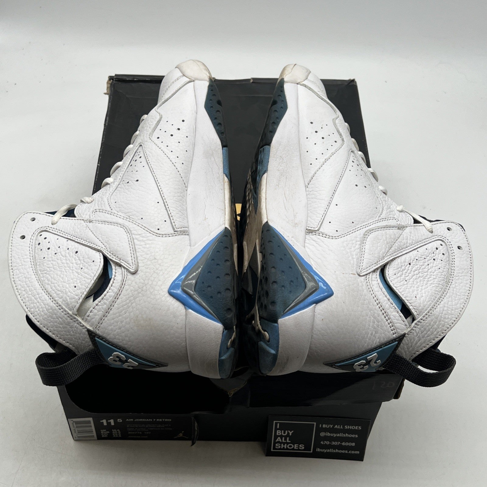 Size 11.5 - Air Jordan 7 Retro 2015 French Blue (304775-107)