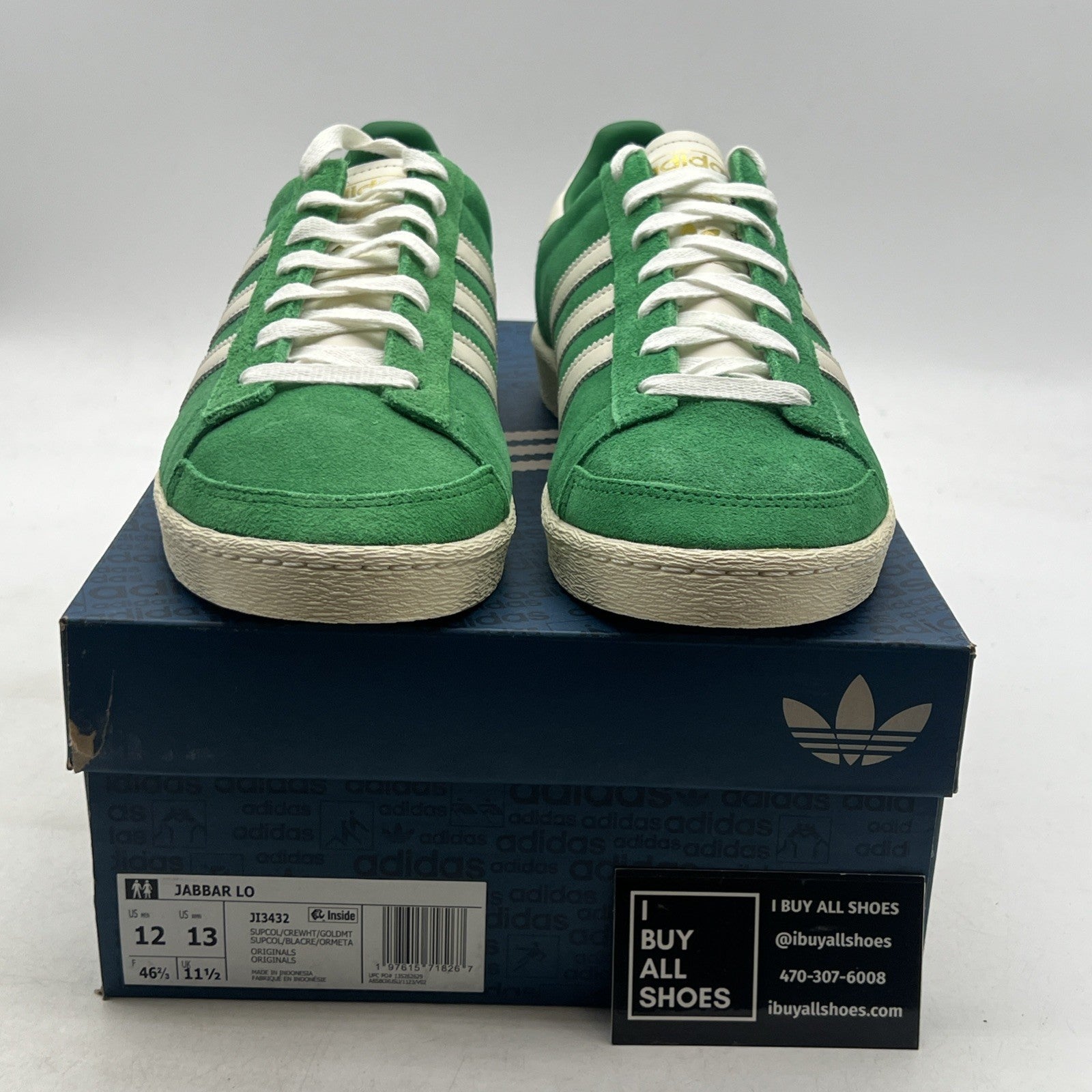 Size 12 - Adidas Jabbar Low Green (JI3432)
