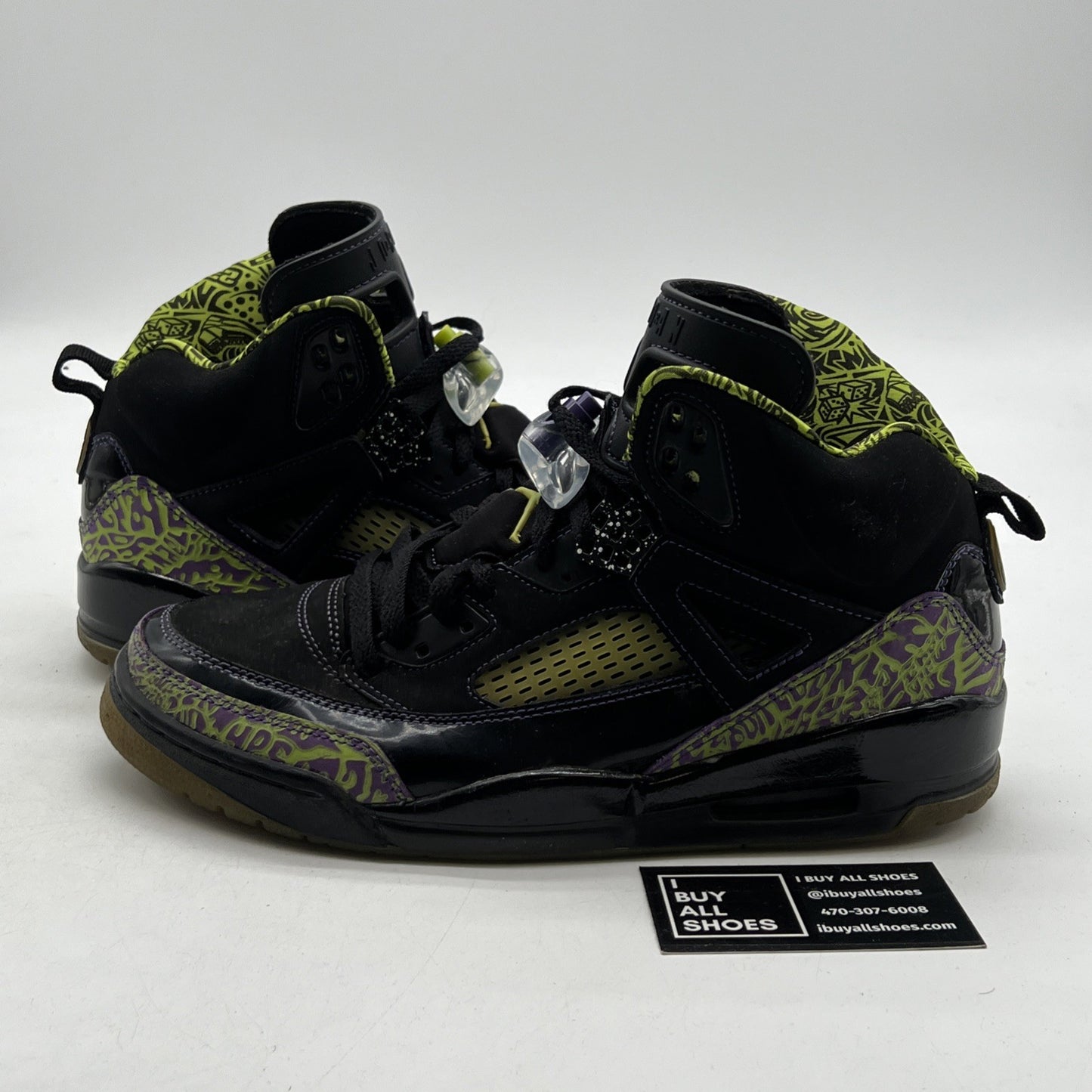 Size 9.5 - Jordan SpizIke Citron (315371-031)