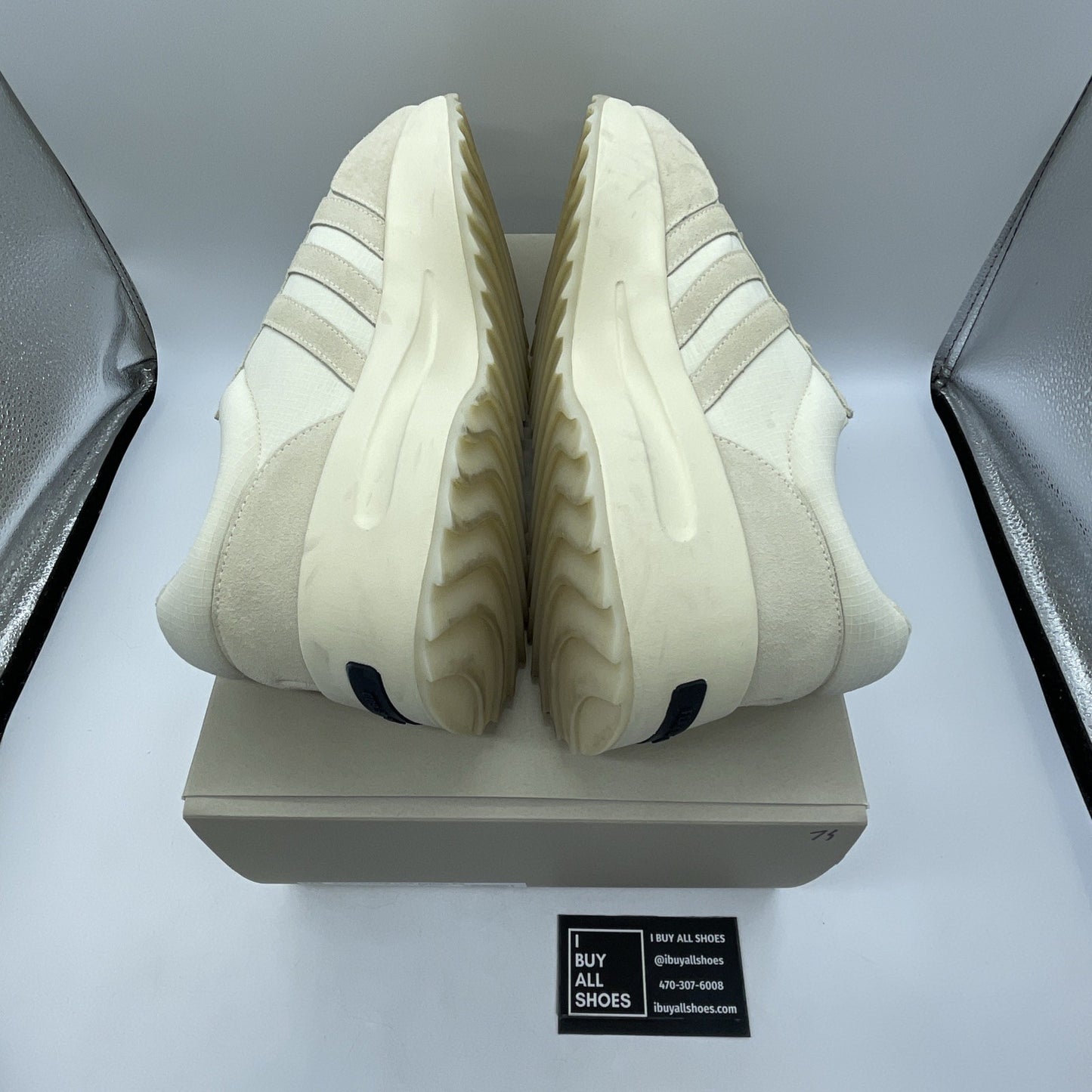 Size 12 - adidas Fear of God Athletics x Los Angeles Runner Pale Yellow (IH2275)