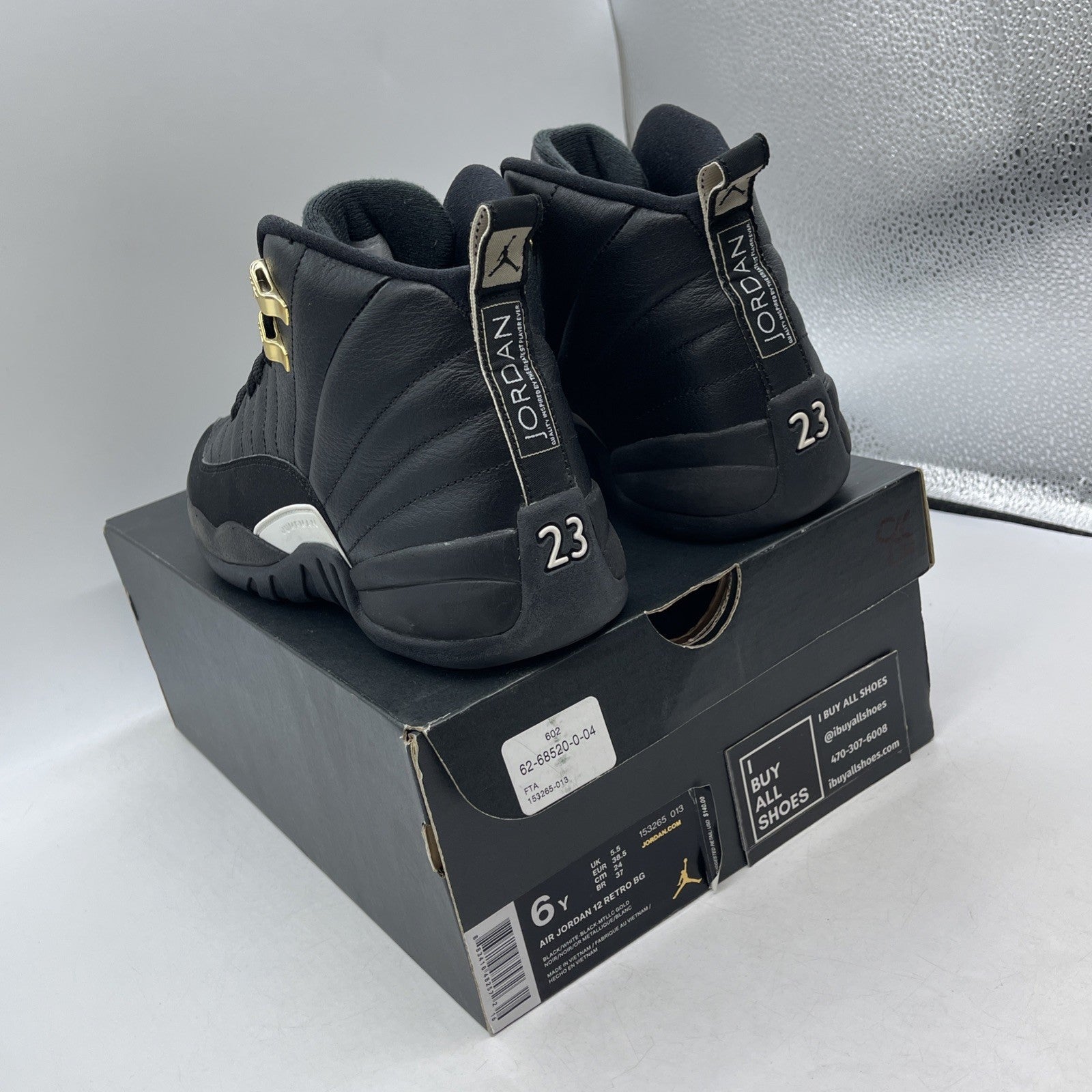 Size 6Y - Air Jordan 12 Retro The Master (153265-013)