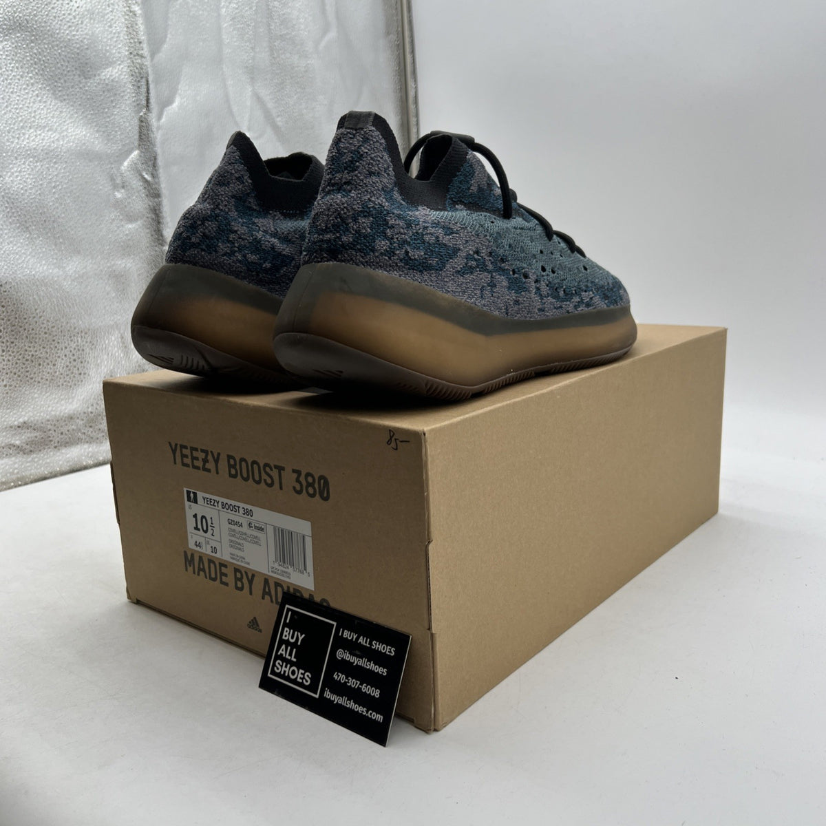 Size 10.5 - Adidas Yeezy Boost 380 Covellite (GZ0454)