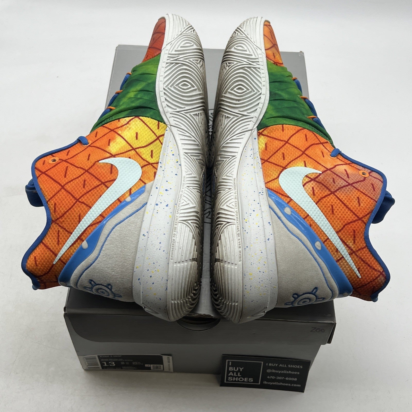 Size 13 - Nike SpongeBob SquarePants x Kyrie 5 Pineapple House (CJ6951-800)