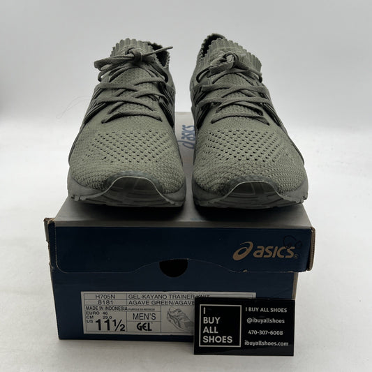 Size 11.5 - Asics Gel Kayano Trainer Knit Agave Green (H705N8181)