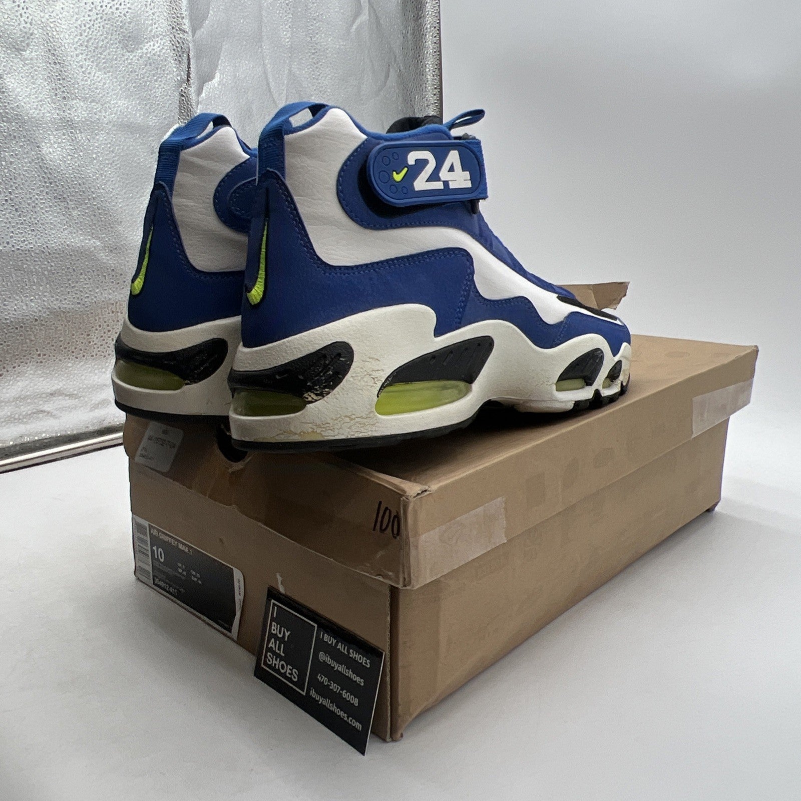 Size 10 - Nike Air Griffey Max 1 Varsity Royal (354912-411)