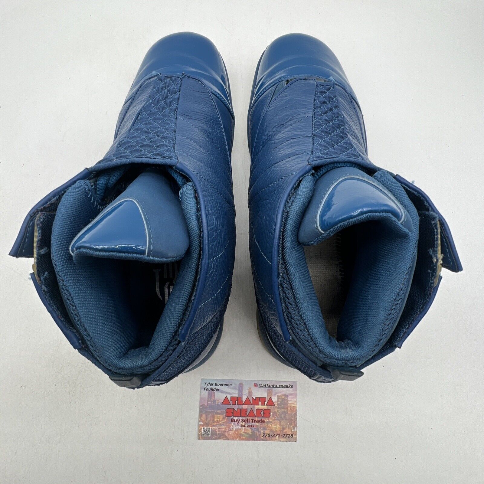 Size 12 - Trophy Room x Air Jordan 16 Retro French Blue Leather (854255-416)