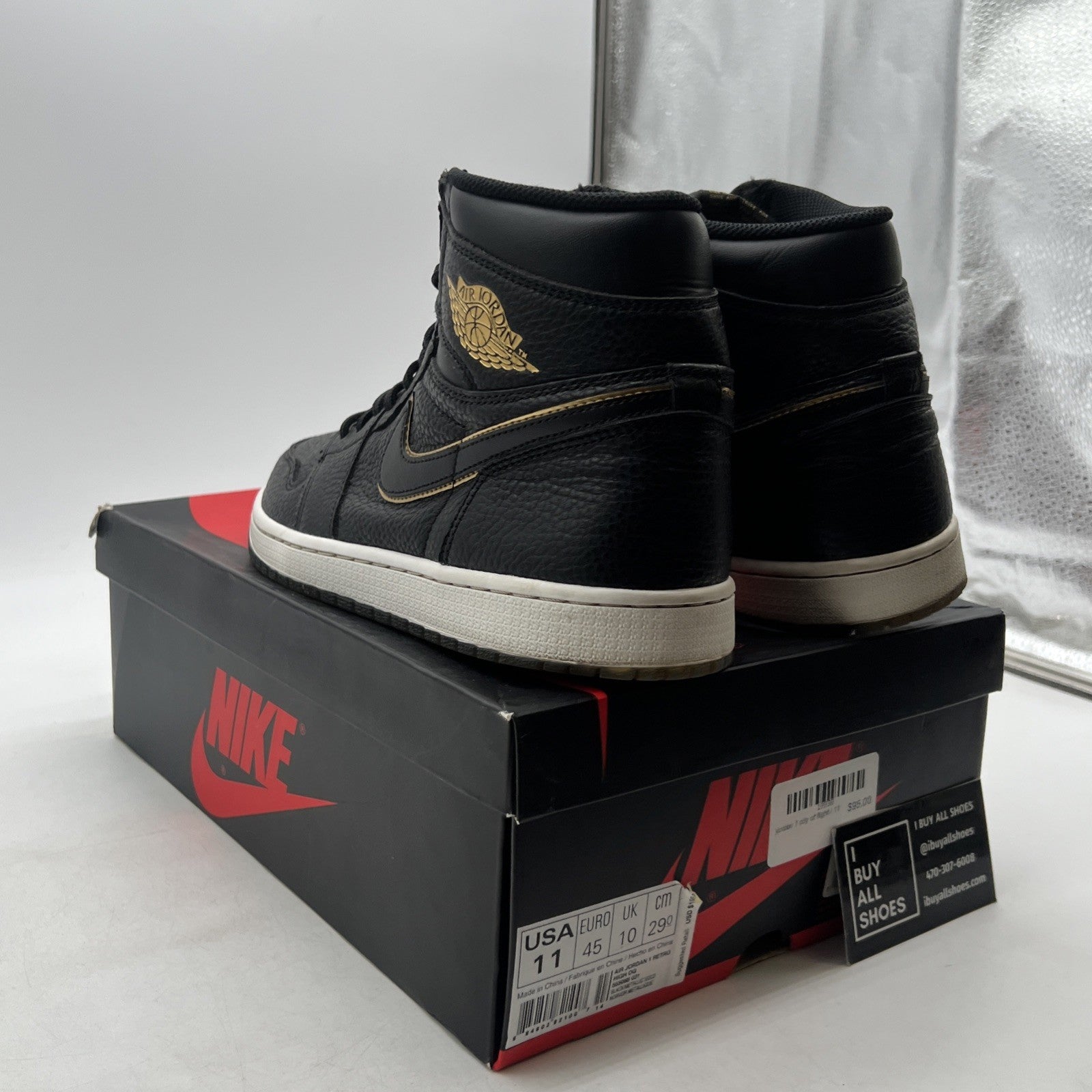 Size 11 - Air Jordan 1 Retro OG High City of Flight (555088-031)