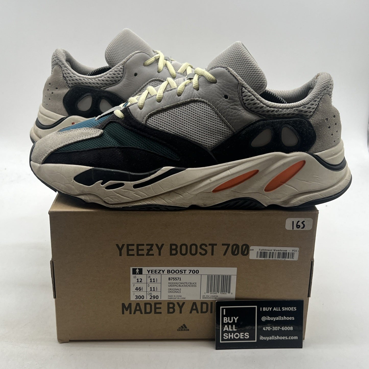 Size 12 - adidas Yeezy Boost 700 Low Wave Runner (B75571)