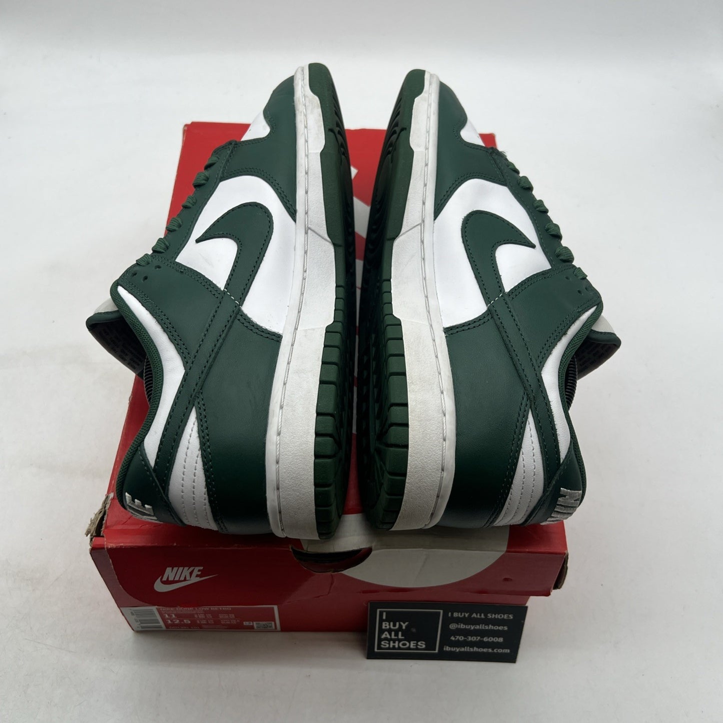 Size 11 - Nike Dunk Low Michigan State (DD1391-101)