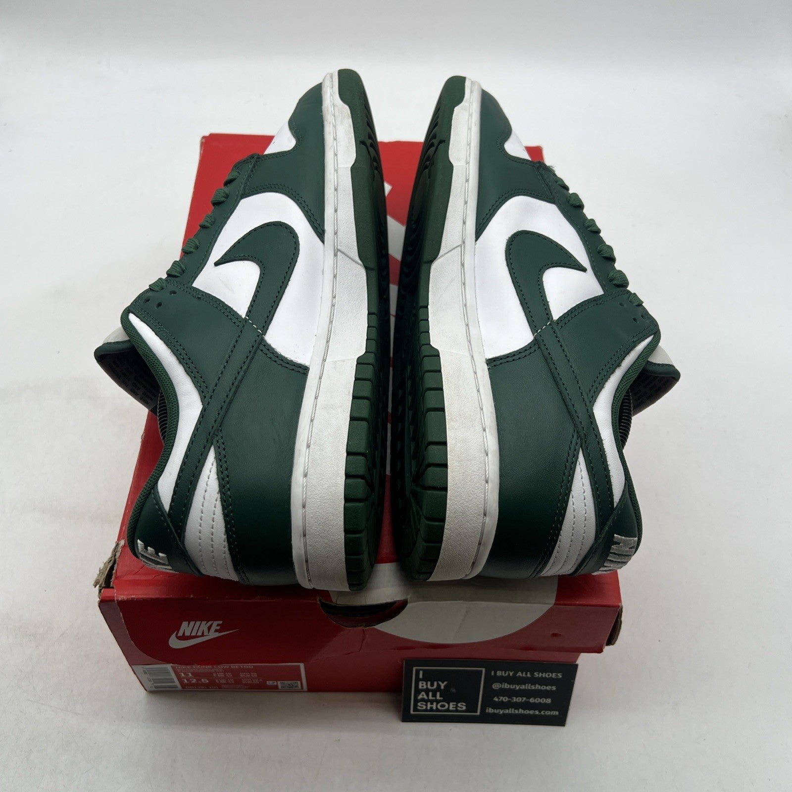 Size 11 - Nike Dunk Low Michigan State (DD1391-101)