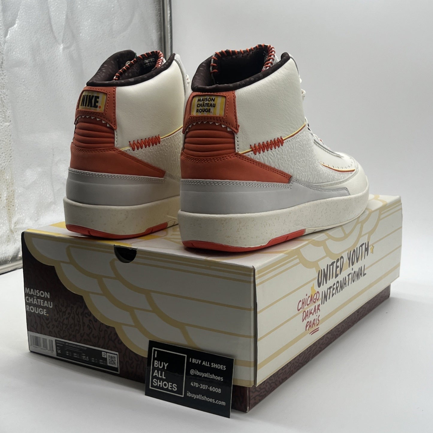 Size 14 - Maison Château Rouge x Air Jordan 2 United Youth International