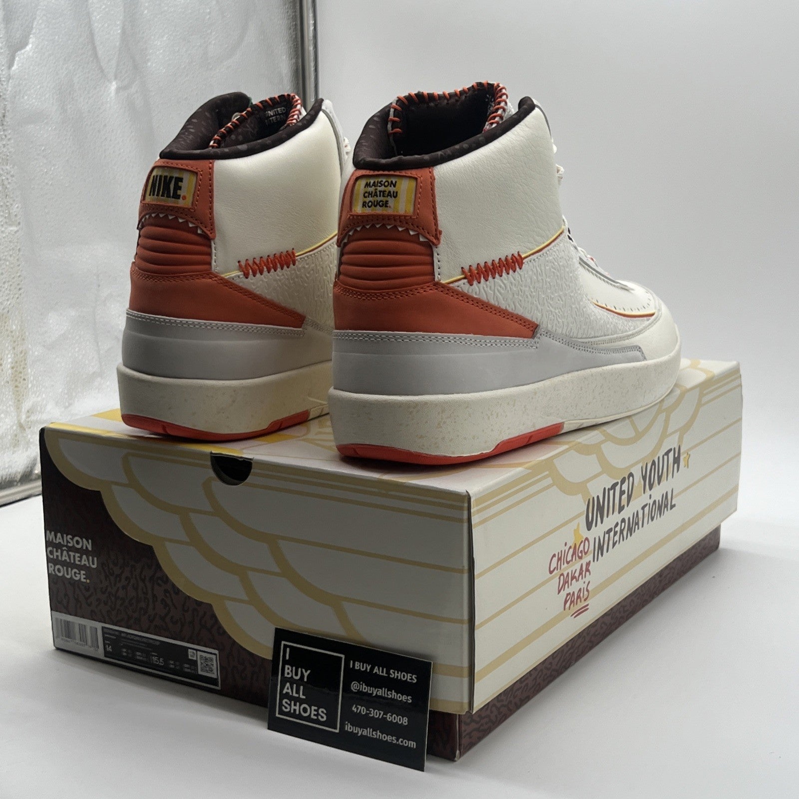 Size 14 - Maison Château Rouge x Air Jordan 2 United Youth International