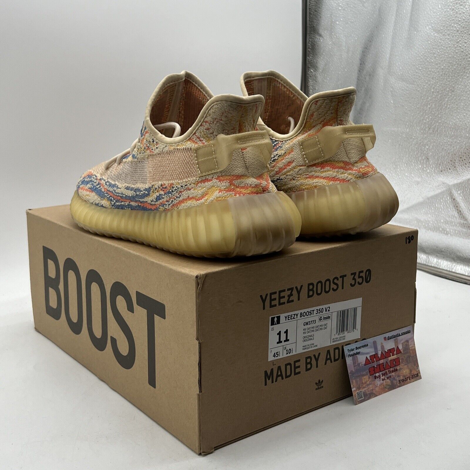 Size 11 - adidas Yeezy Boost 350 V2 Low MX Oat (GW3773)
