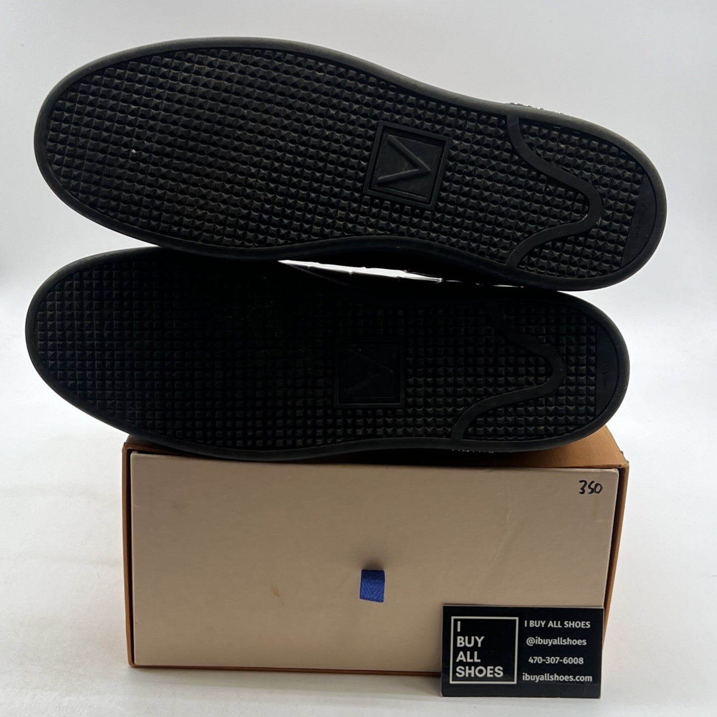 Size 10.5LV - LOUIS VUITTON MEN BLACK CROCODILE LEATHER SHOES SNEAKERS