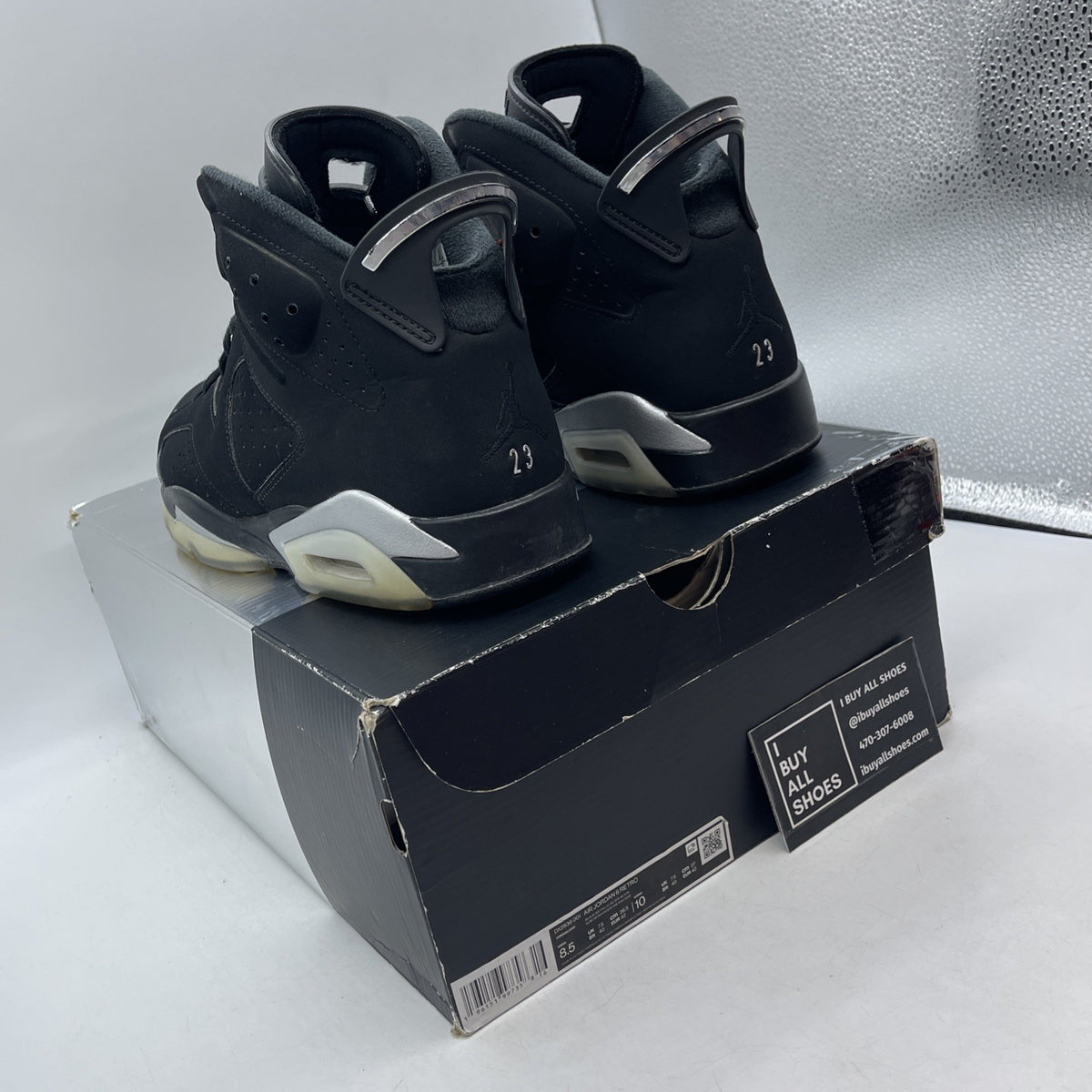 Size 8.5 - Air Jordan 6 Retro Mid Chrome (DX2836-001)
