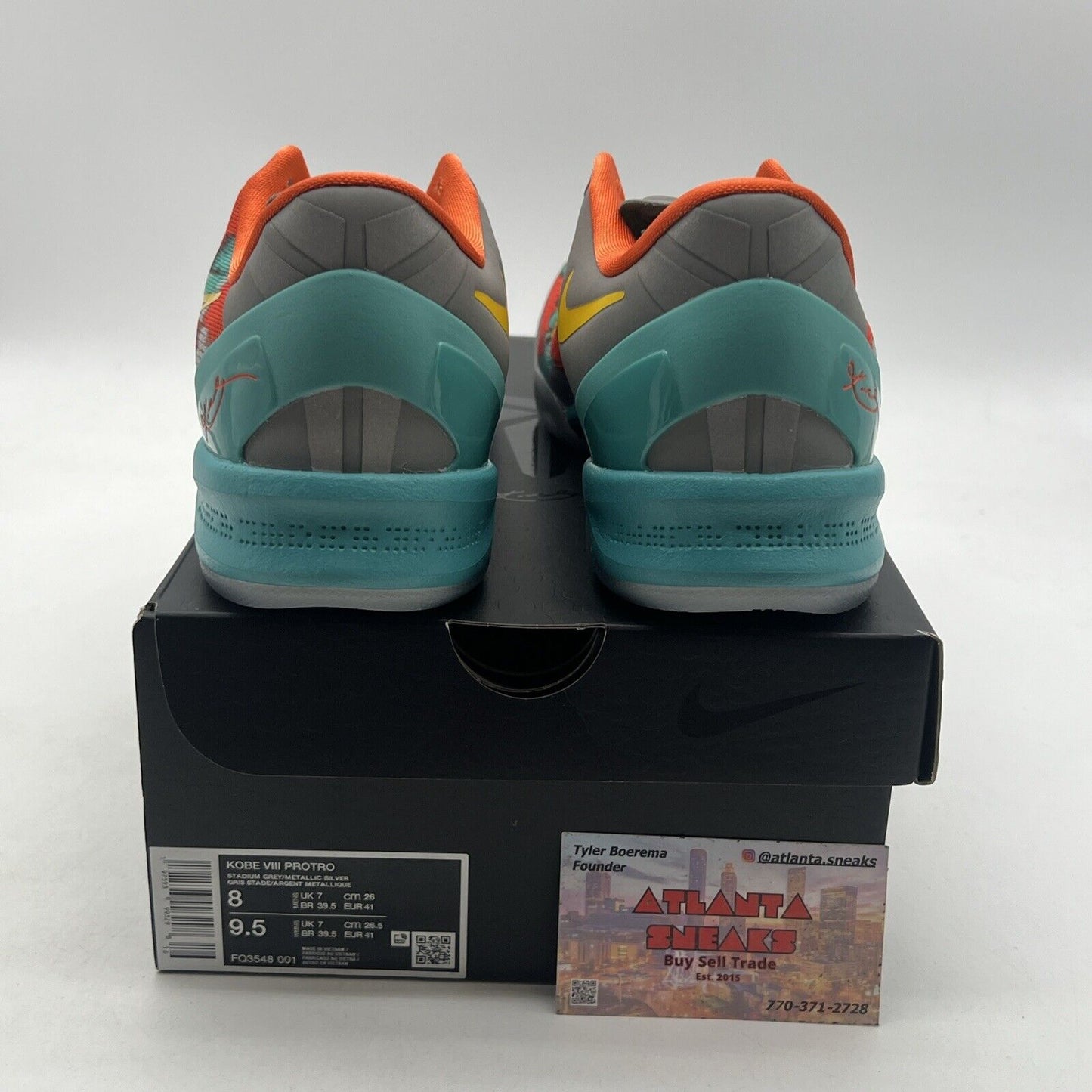 Size 8 - Nike Kobe 8 Protro 2024 Venice Beach (FQ3548-001)