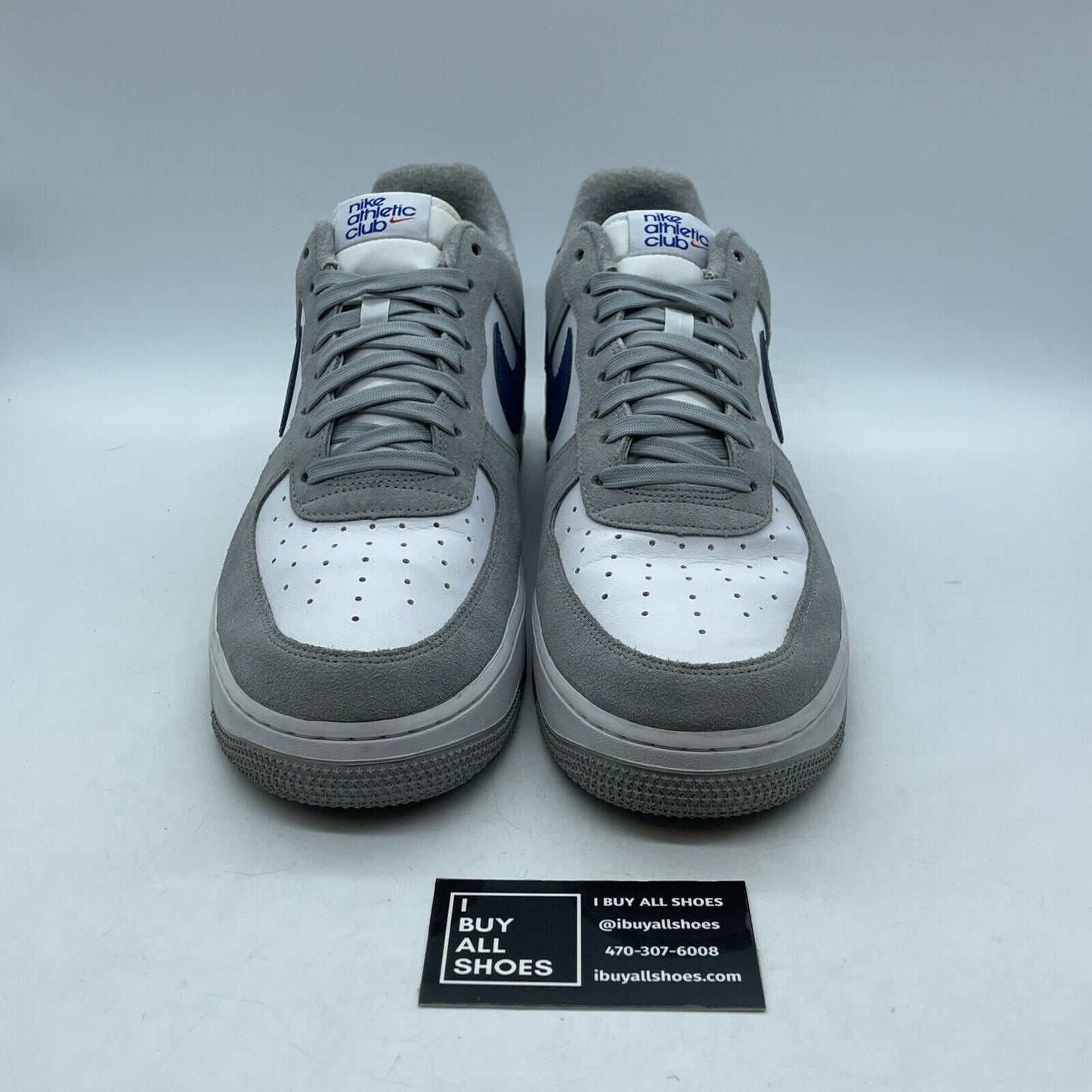 Size 11 - Nike Air Force 1 '07 LV8 Athletic Club White Blue (DH7568-001)