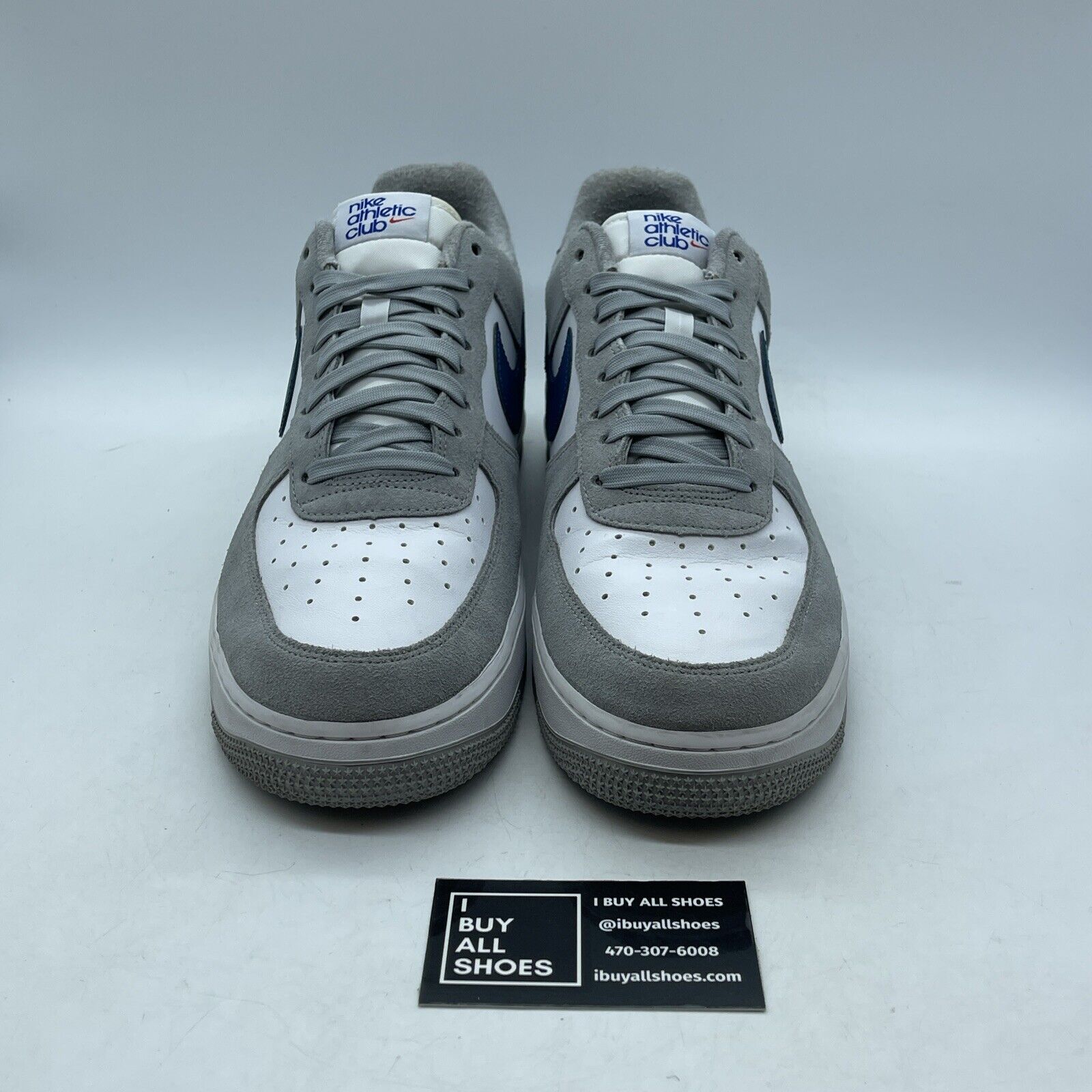Size 11 - Nike Air Force 1 '07 LV8 Athletic Club White Blue (DH7568-001)