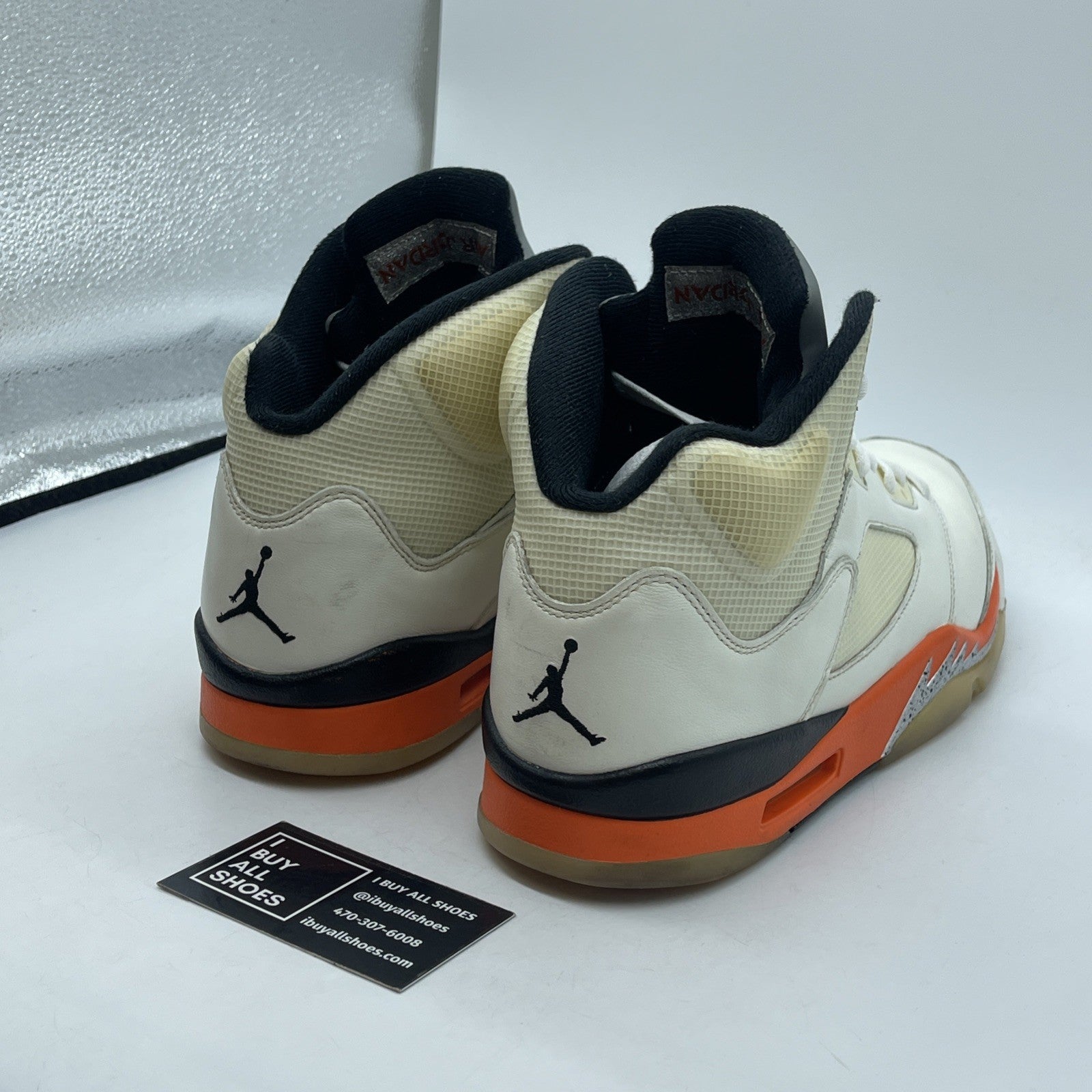 Size 11.5 - Jordan 5 Shattered Backboard Black Tan Leather (DC1060-100)