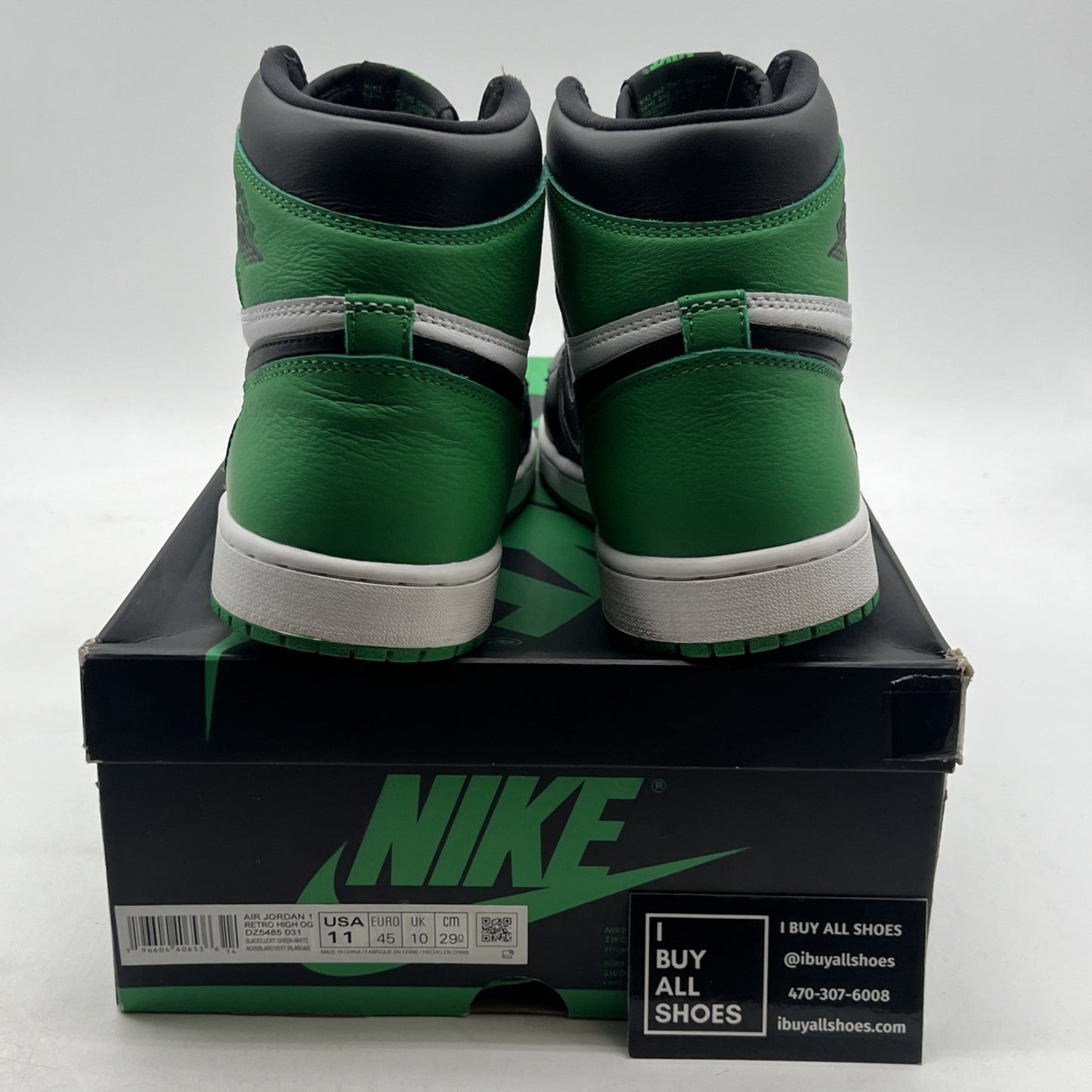Size 11 - Air Jordan 1 Retro OG High Lucky Green (DZ5485-031)