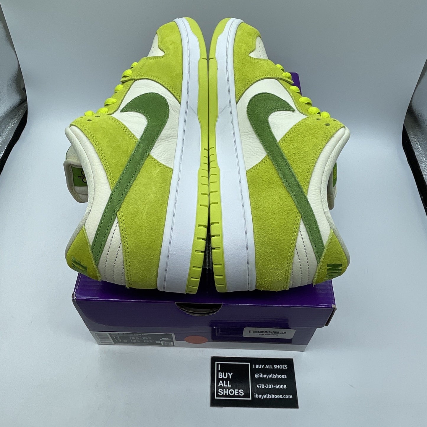 Size 12 - Nike Dunk Pro SB Low Fruity Pack Green Apple Suede (DM0807-300)