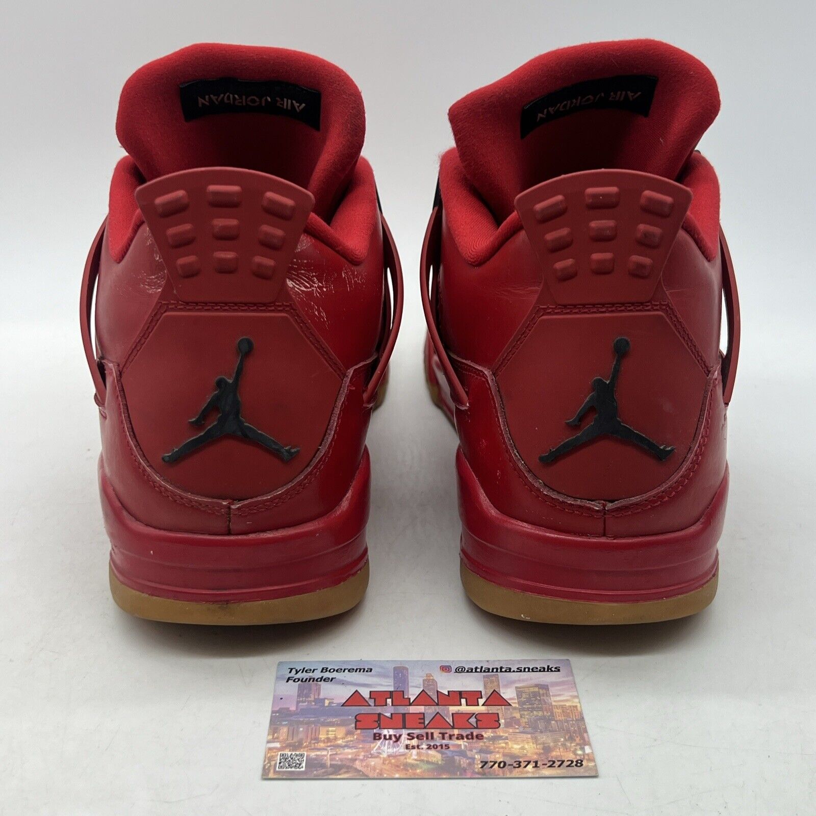 Size 12 - Air Jordan 4 Retro NRG Singles Day W Black Gum (AV3914-600)