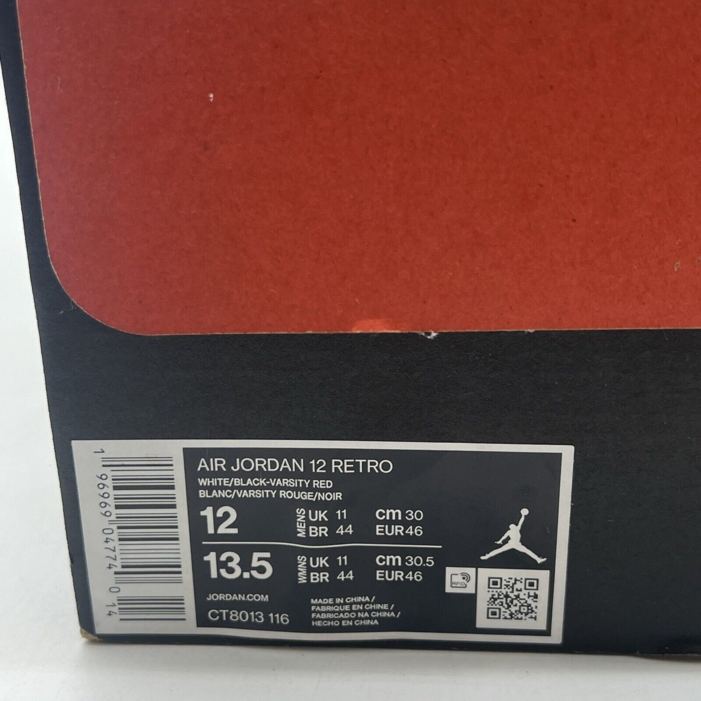 Size 12 - Air Jordan 12 Retro 2023 Mid Cherry (CT8013-116)