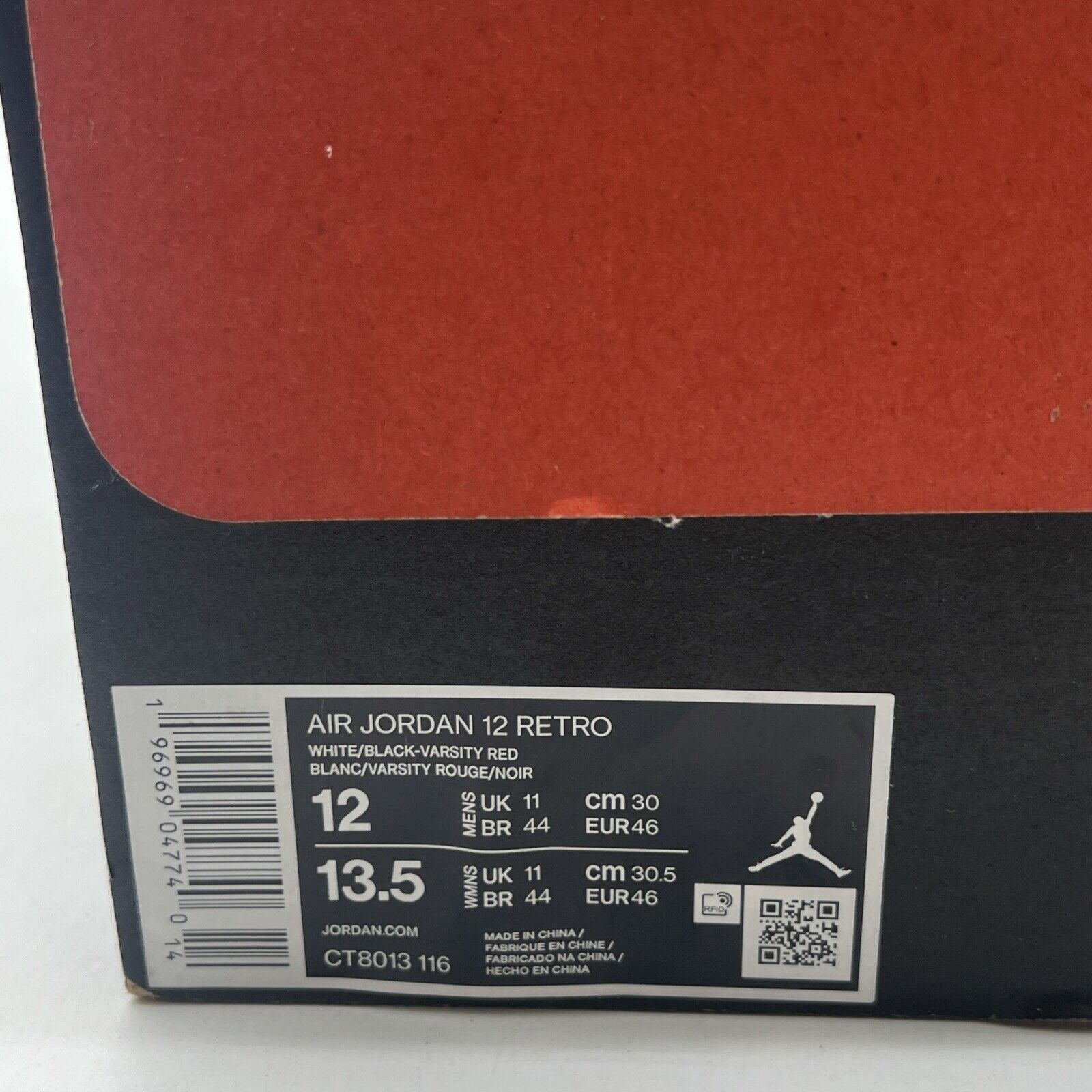 Size 12 - Air Jordan 12 Retro 2023 Mid Cherry (CT8013-116)
