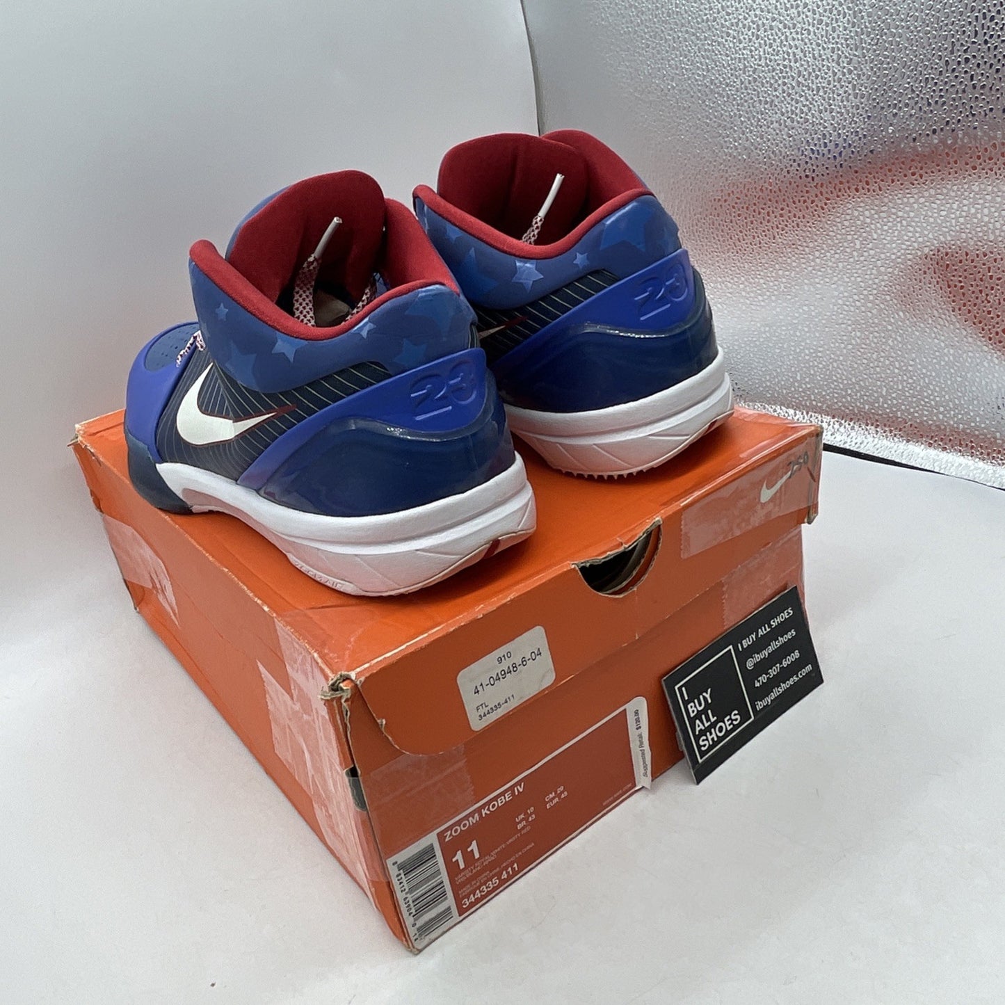 Size 11 - Nike Zoom Kobe 4 2009 Philly (344335-411)