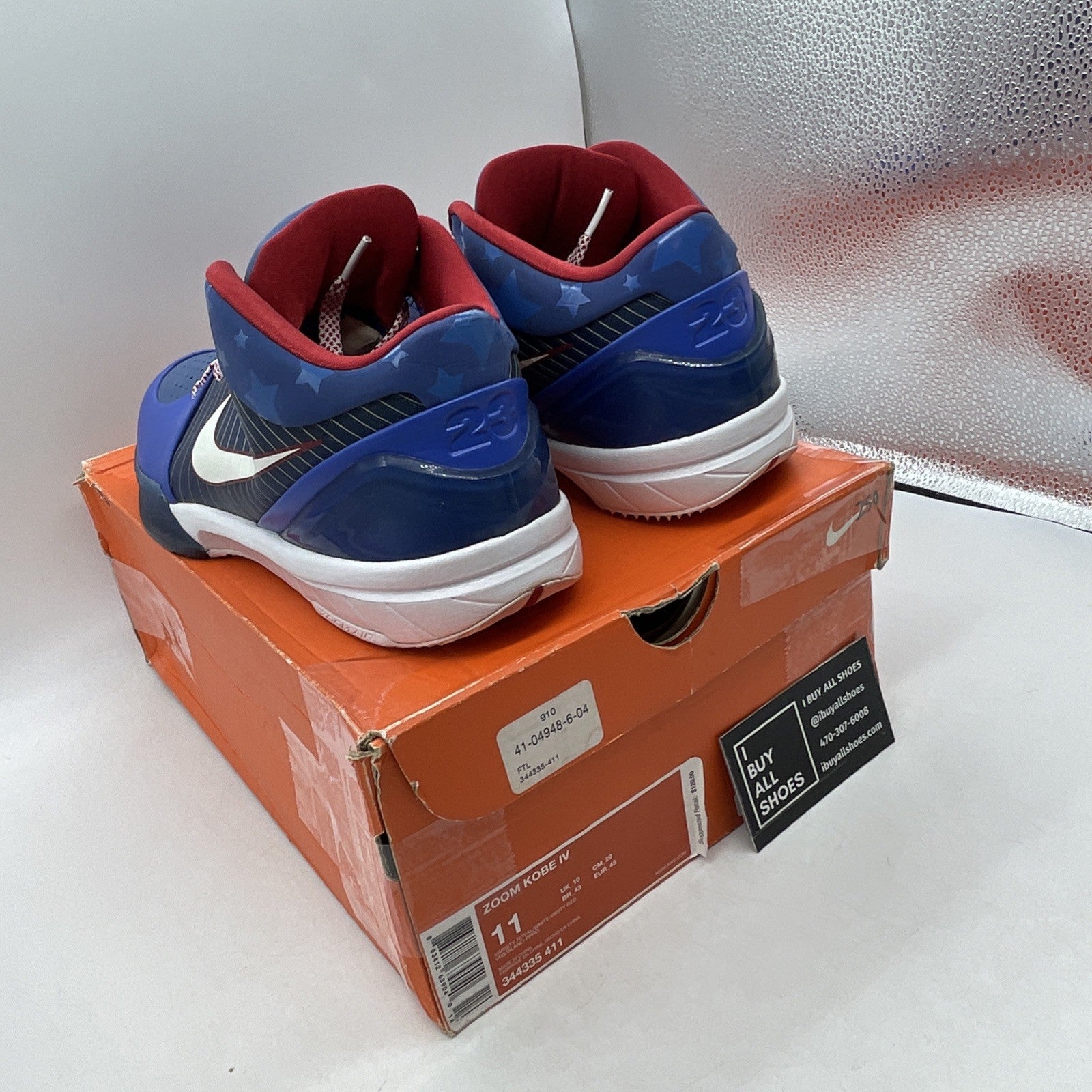 Size 11 - Nike Zoom Kobe 4 2009 Philly (344335-411)