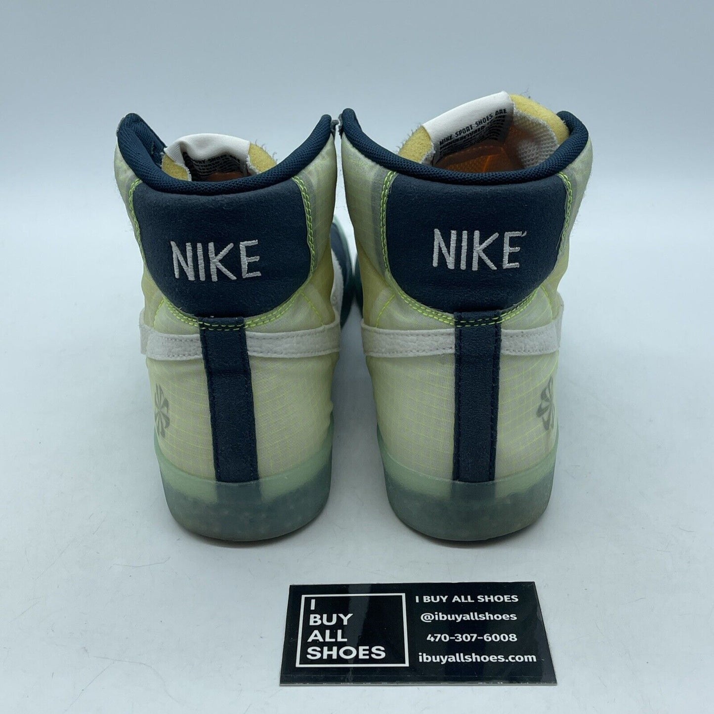 Size 8 - Nike Blazer '77 Mid Move To Zero - Armory Navy Blue White (DH4505-400)