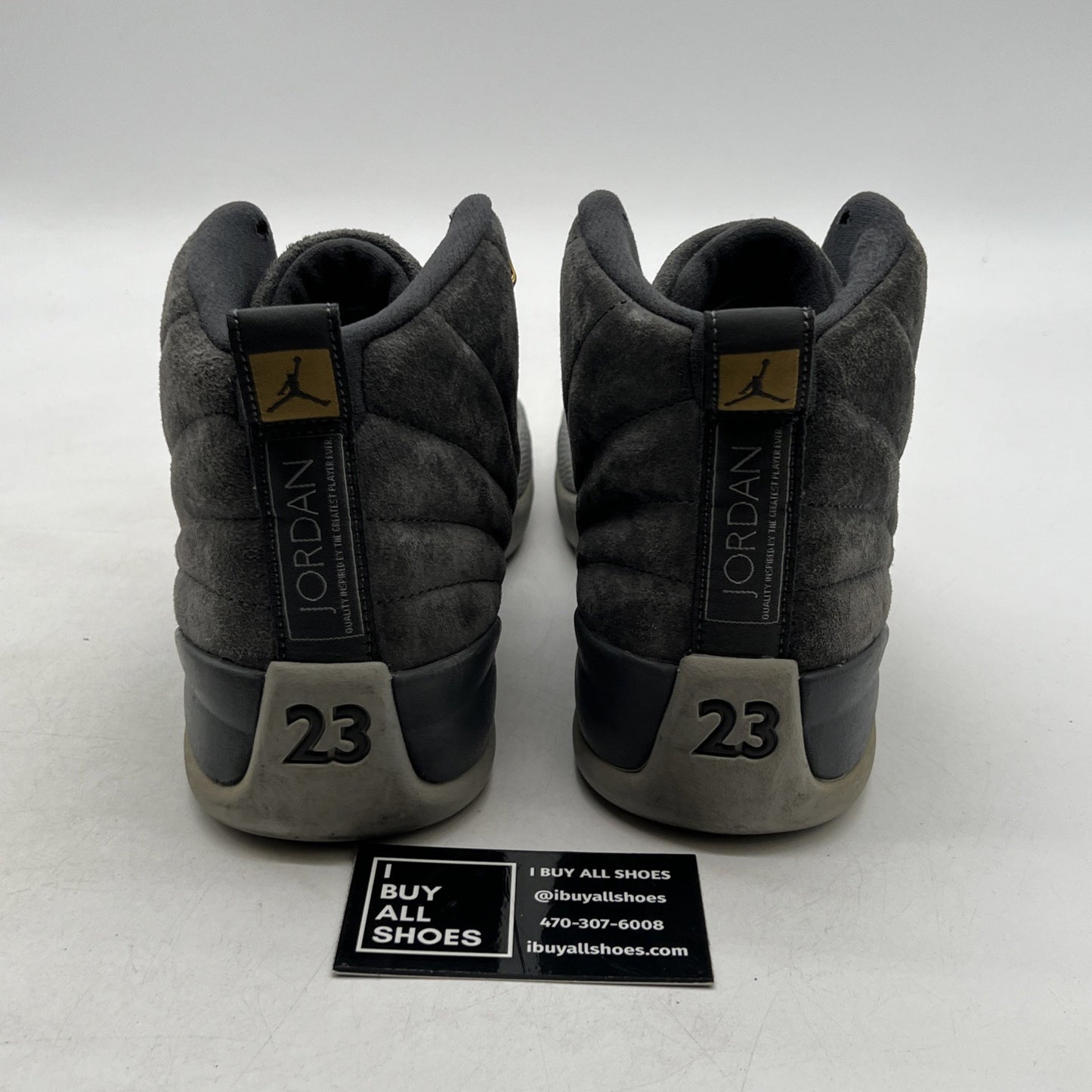 Size 10 - Air Jordan 12 Retro Dark Grey (130690-005)