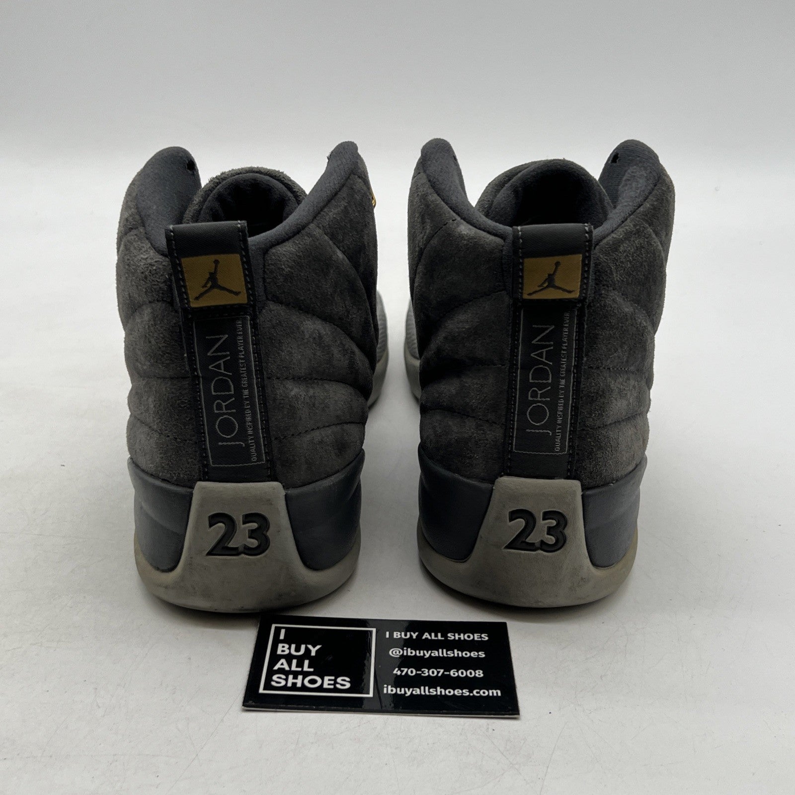 Size 10 - Air Jordan 12 Retro Dark Grey (130690-005)