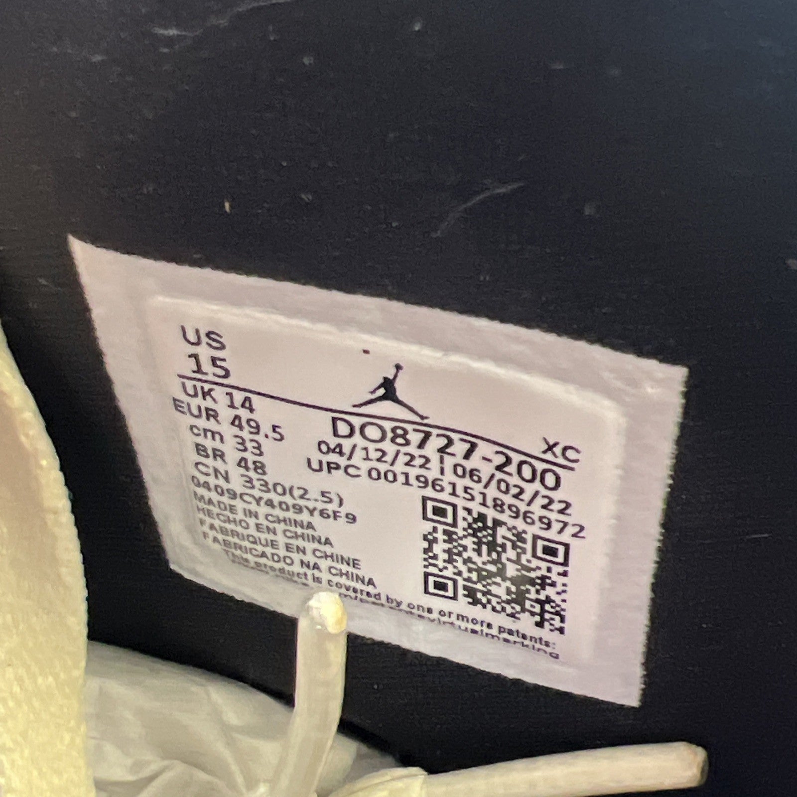 Size 15 - Air Jordan 1 Retro Utility High Neutral Olive (DO8727-200)