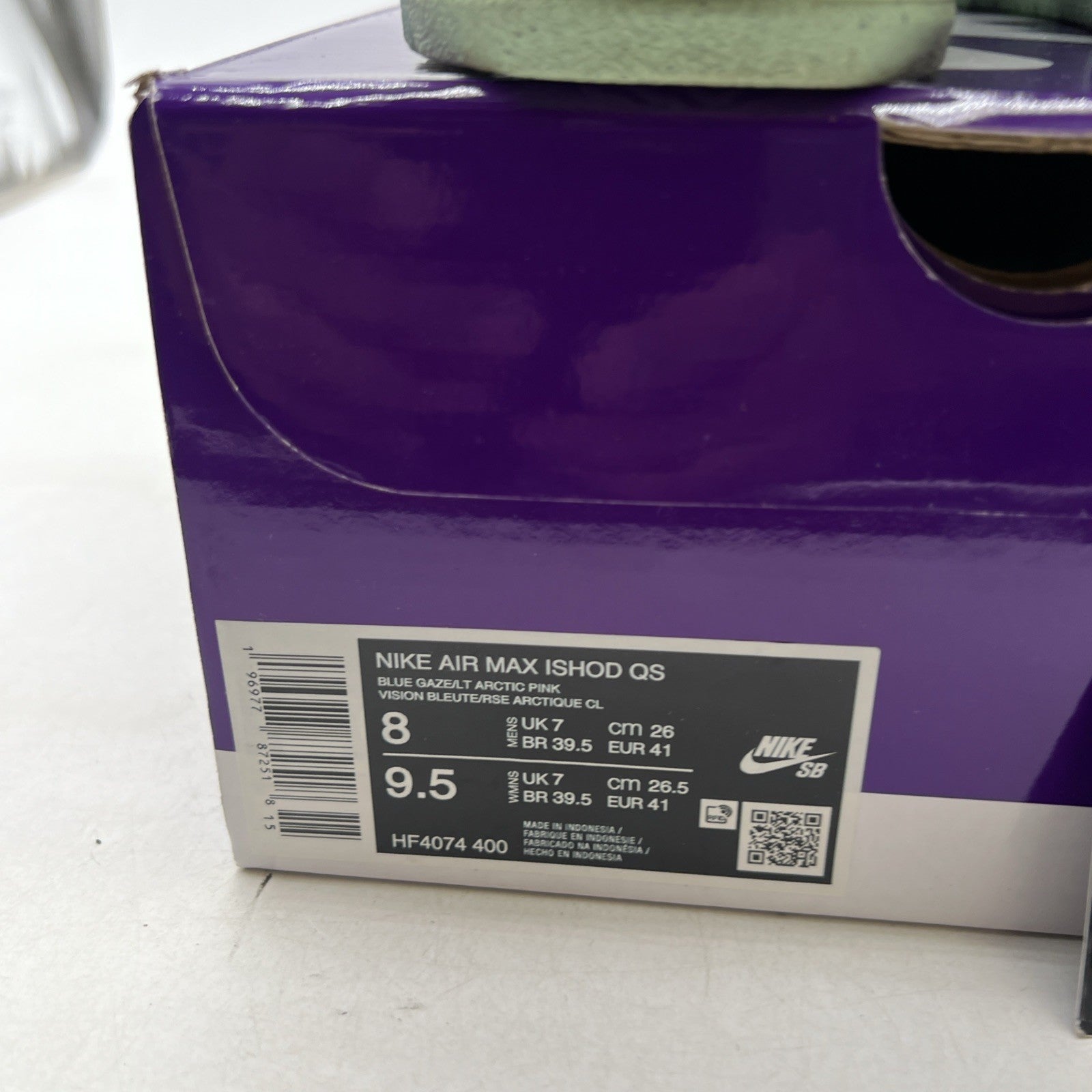 Size 8 - Nike Verdy x Air Max Ishod Wair SB Visty (HF4074-400)