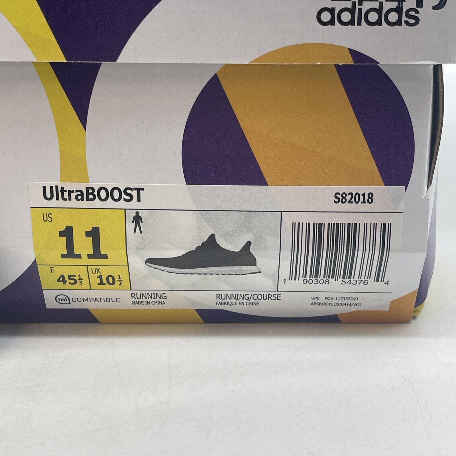 Size 11 - adidas UltraBoost 3.0 Trace Olive White (S82018)