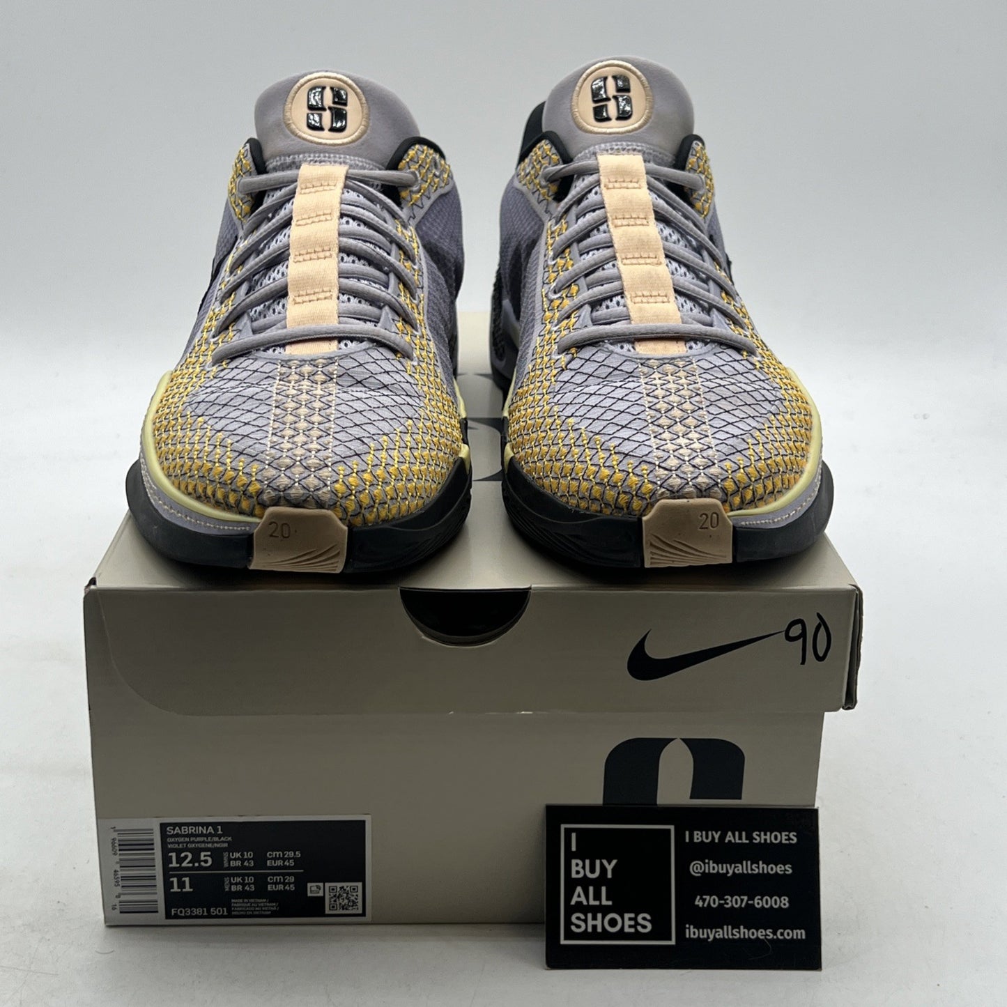 Size 12.5 - Nike Sabrina 1 Spark W (FQ3381-501)