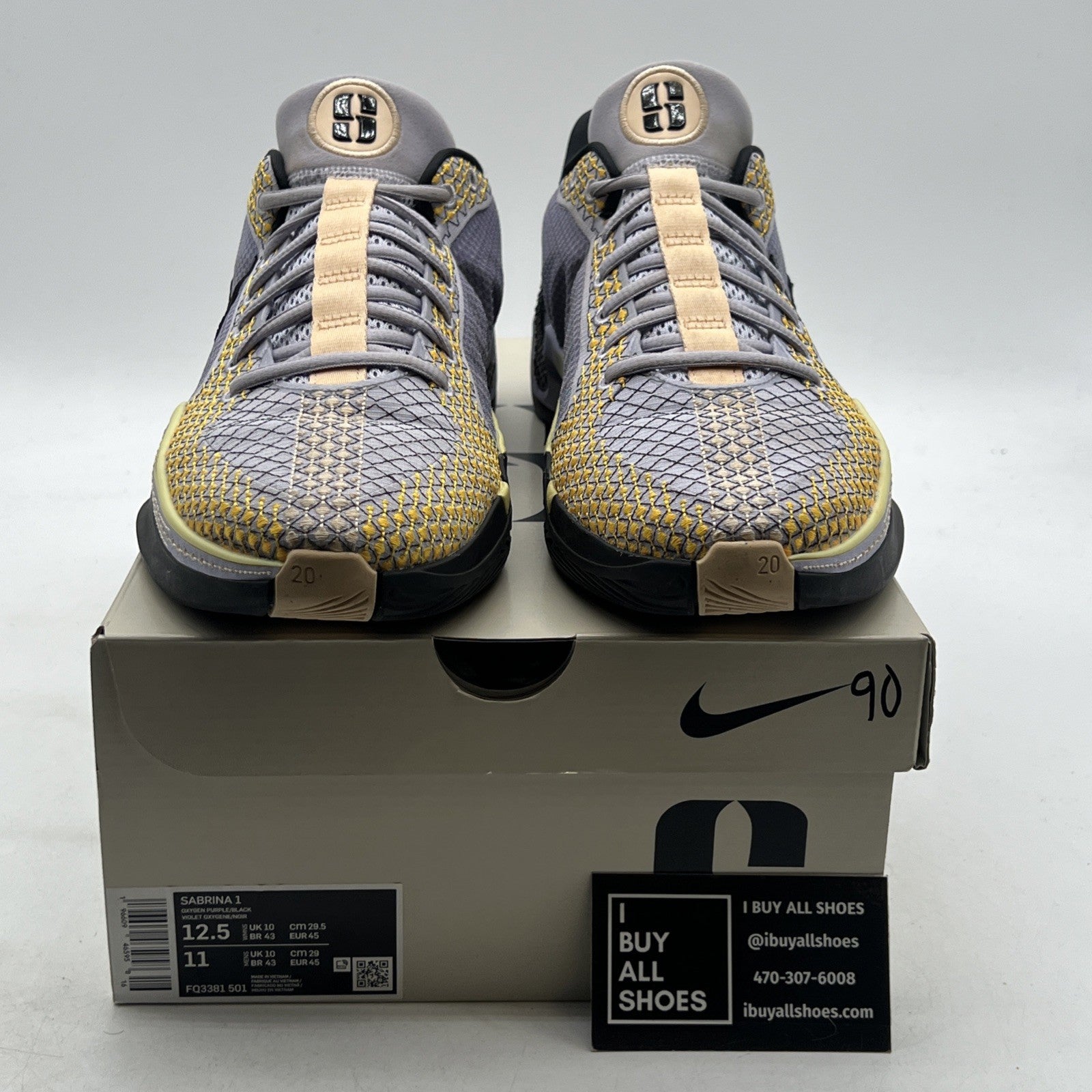 Size 12.5 - Nike Sabrina 1 Spark W (FQ3381-501)
