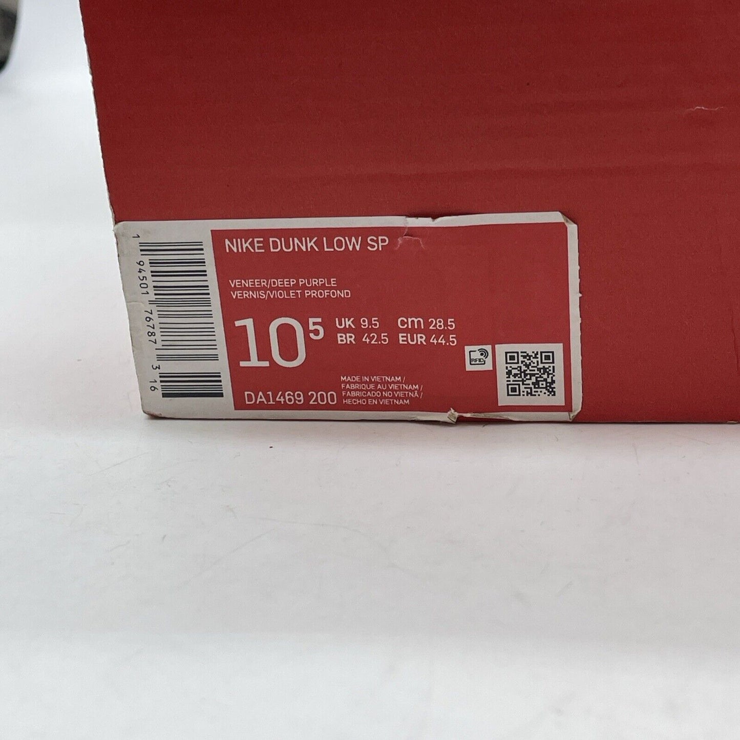 Size 10.5 - Nike Dunk SP Retro 2020 Low Veneer Brown Suede (DA1469-200)