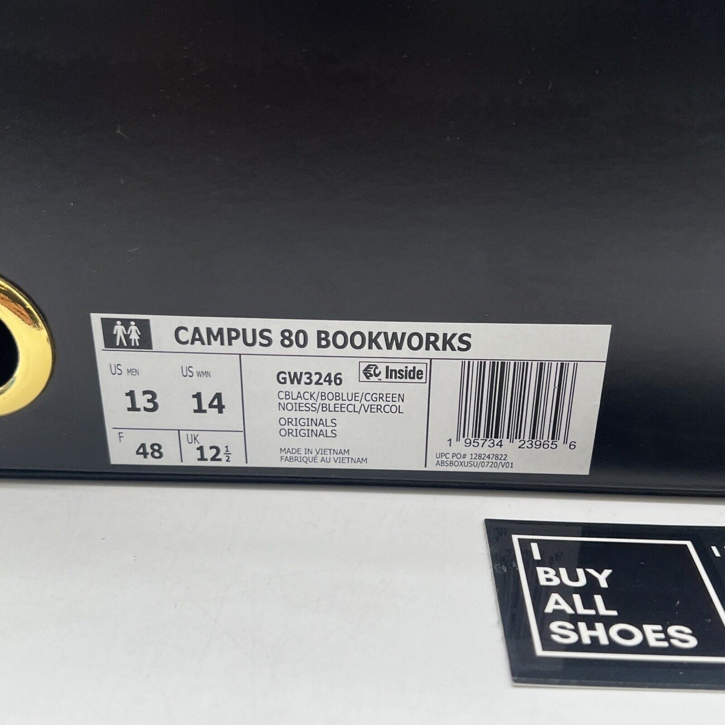 Size 13 - Adidas Book Works x Campus 80s Jazz (GW3246)